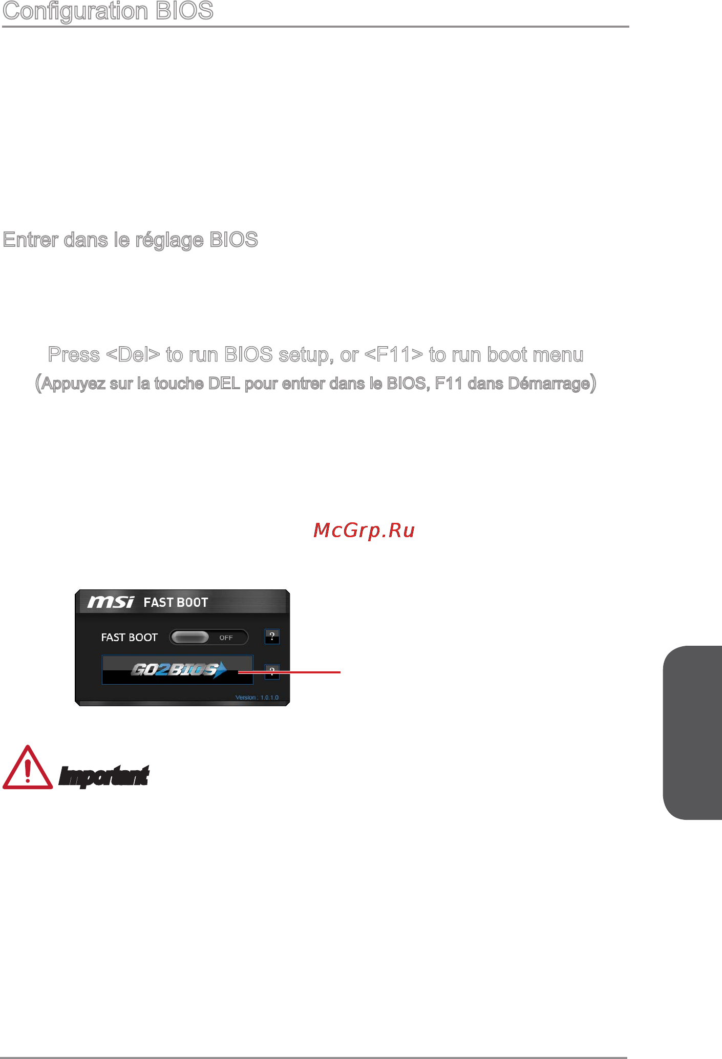 MSI z97a gaming 6 [129/198] Configuration bios