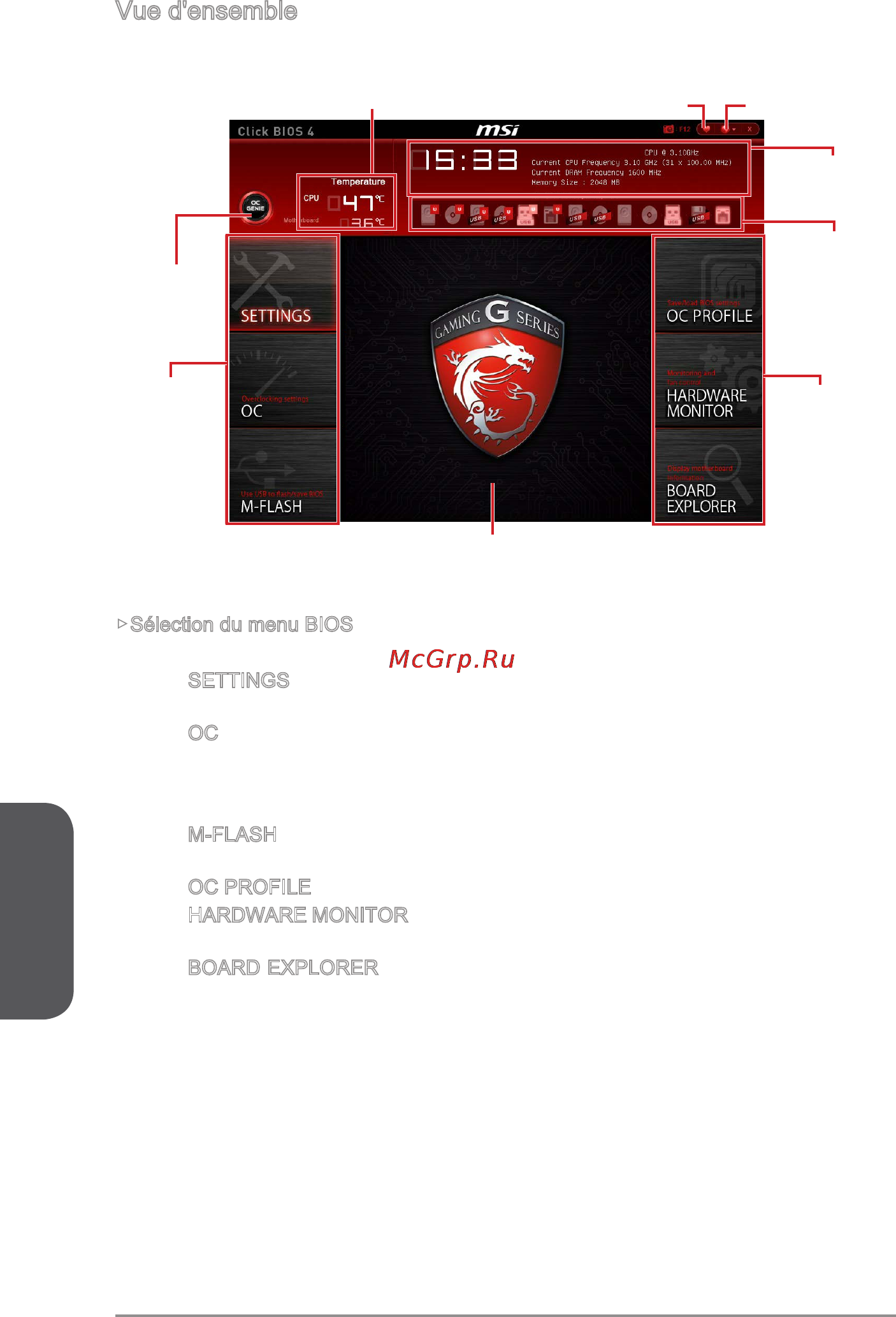 MSI z97a gaming 6 [130/198] Français