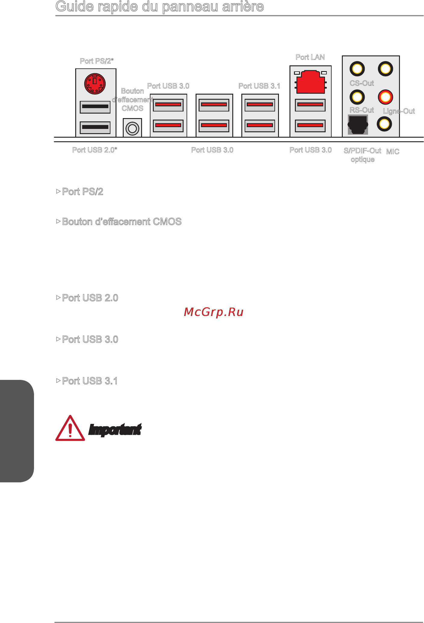 MSI x99a gaming 7 [122/228] Français