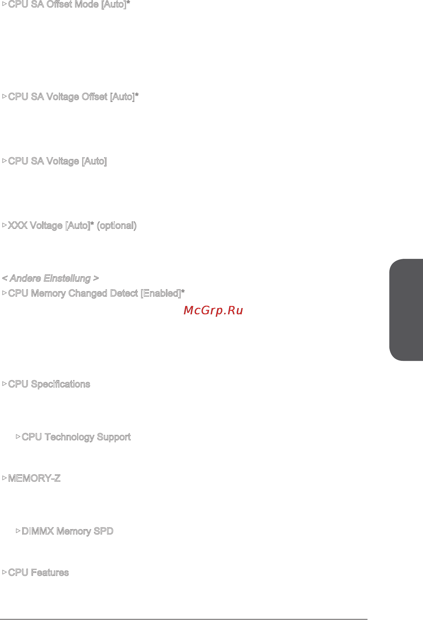 MSI x99a gaming 9 ack [119/244] Deutsch