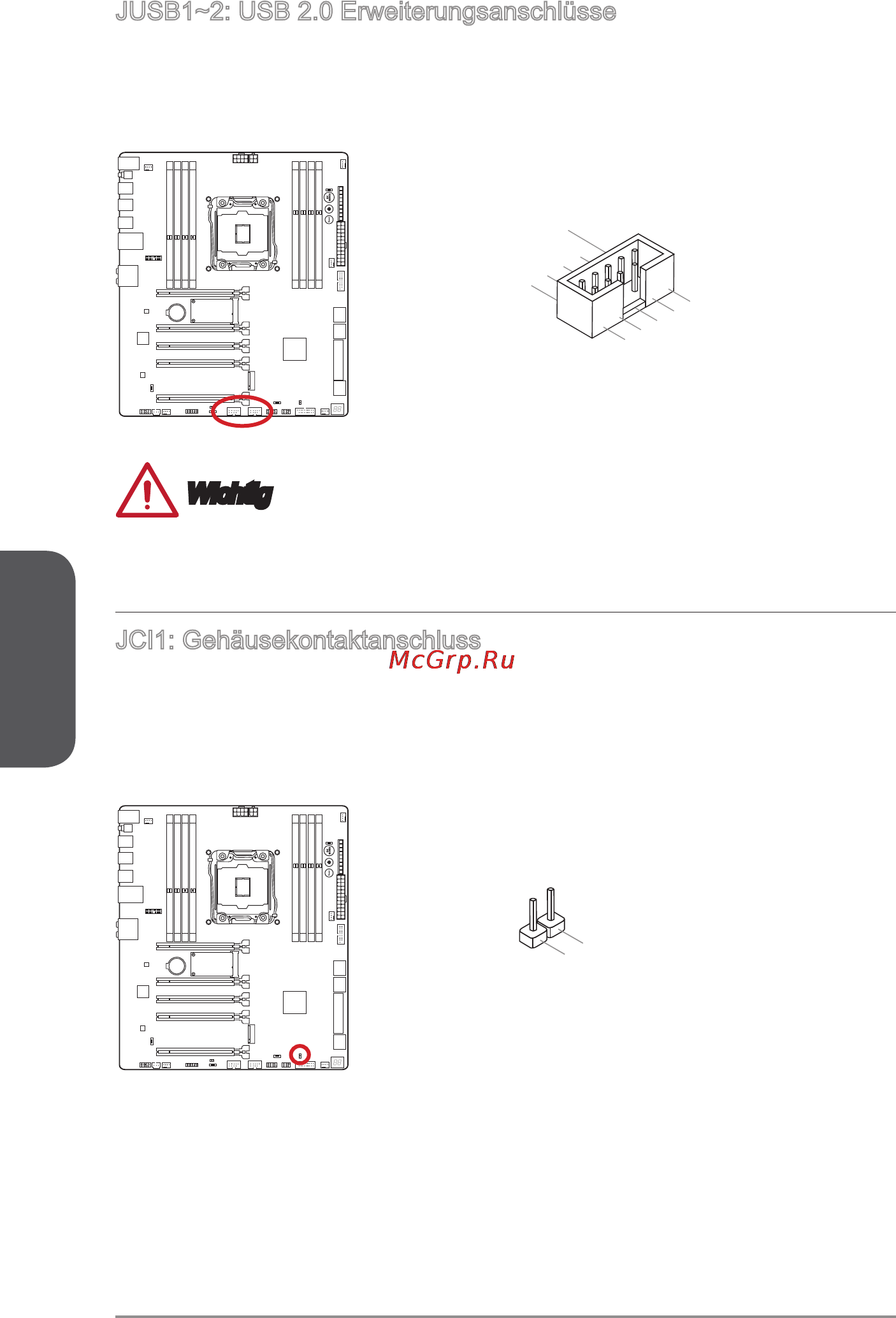 MSI x99a gaming 9 ack [94/244] Jci1 chassis intrusion connector