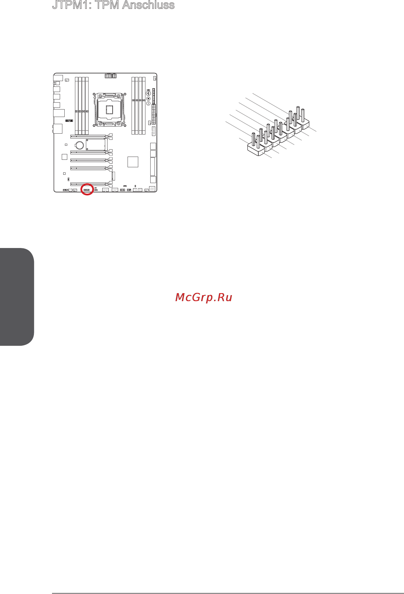 MSI x99a gaming 9 ack [96/244] Jtpm1 tpm module connector
