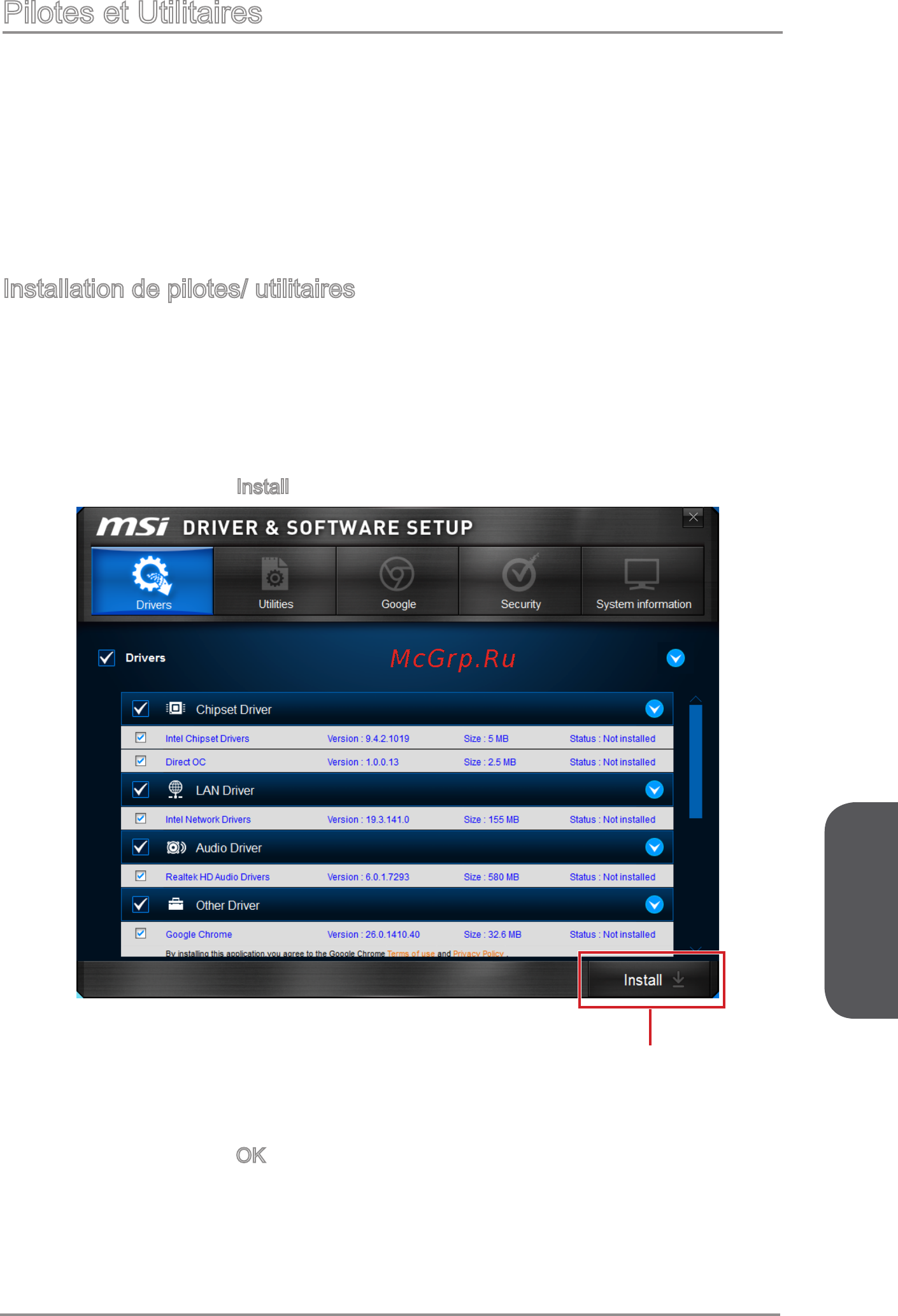 MSI x99a xpower ac [163/250] Français