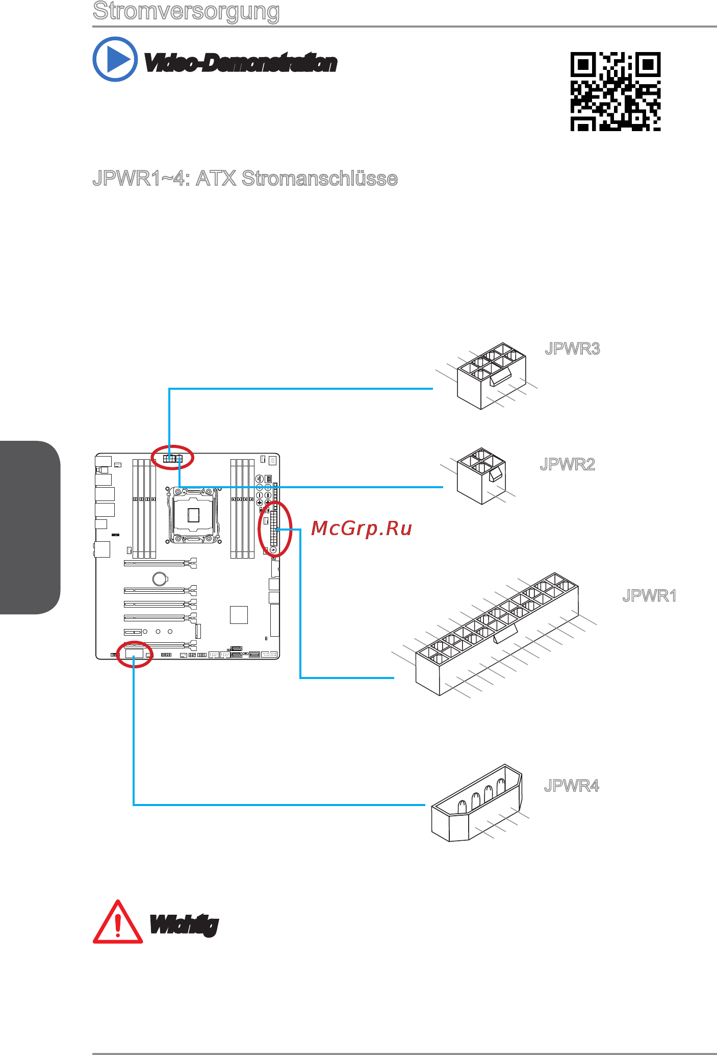 MSI x99a xpower ac [86/250] Jpwr1 4 atx power connectors