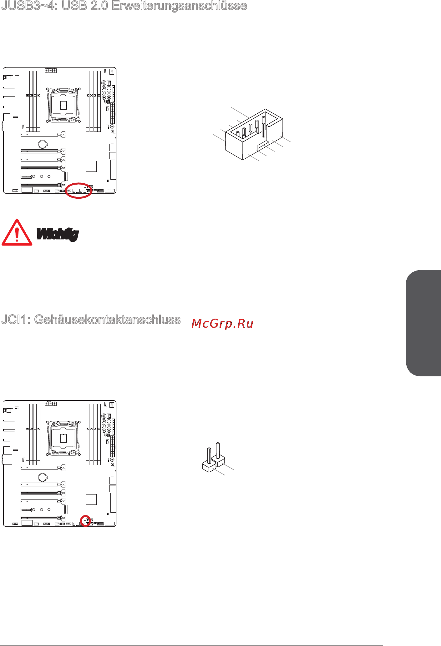 MSI x99a xpower ac [93/250] Jci1 chassis intrusion connector