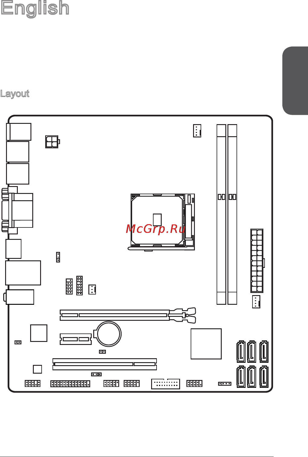 MSI a88xm-p33 v2 [11/186] Layout