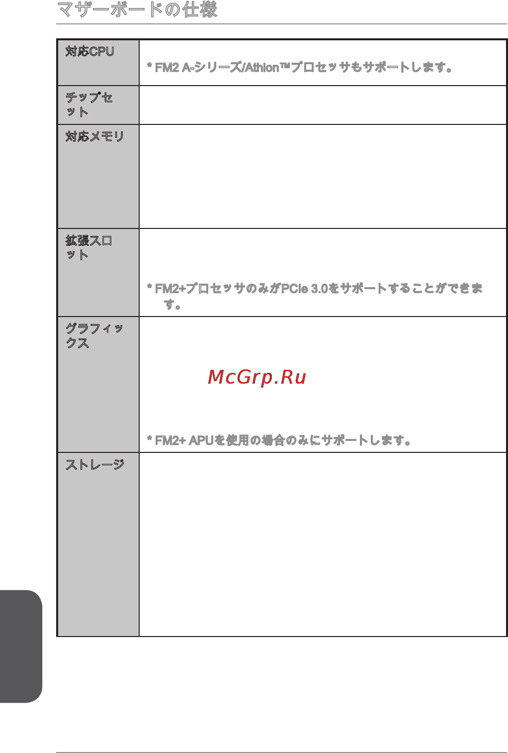 MSI a88xm-p33 v2 [166/186] マザーボードの仕様