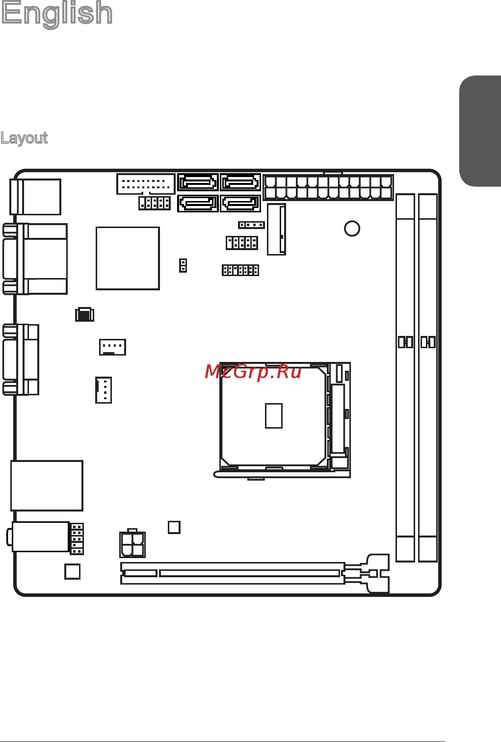 MSI a68hi [11/166] Layout