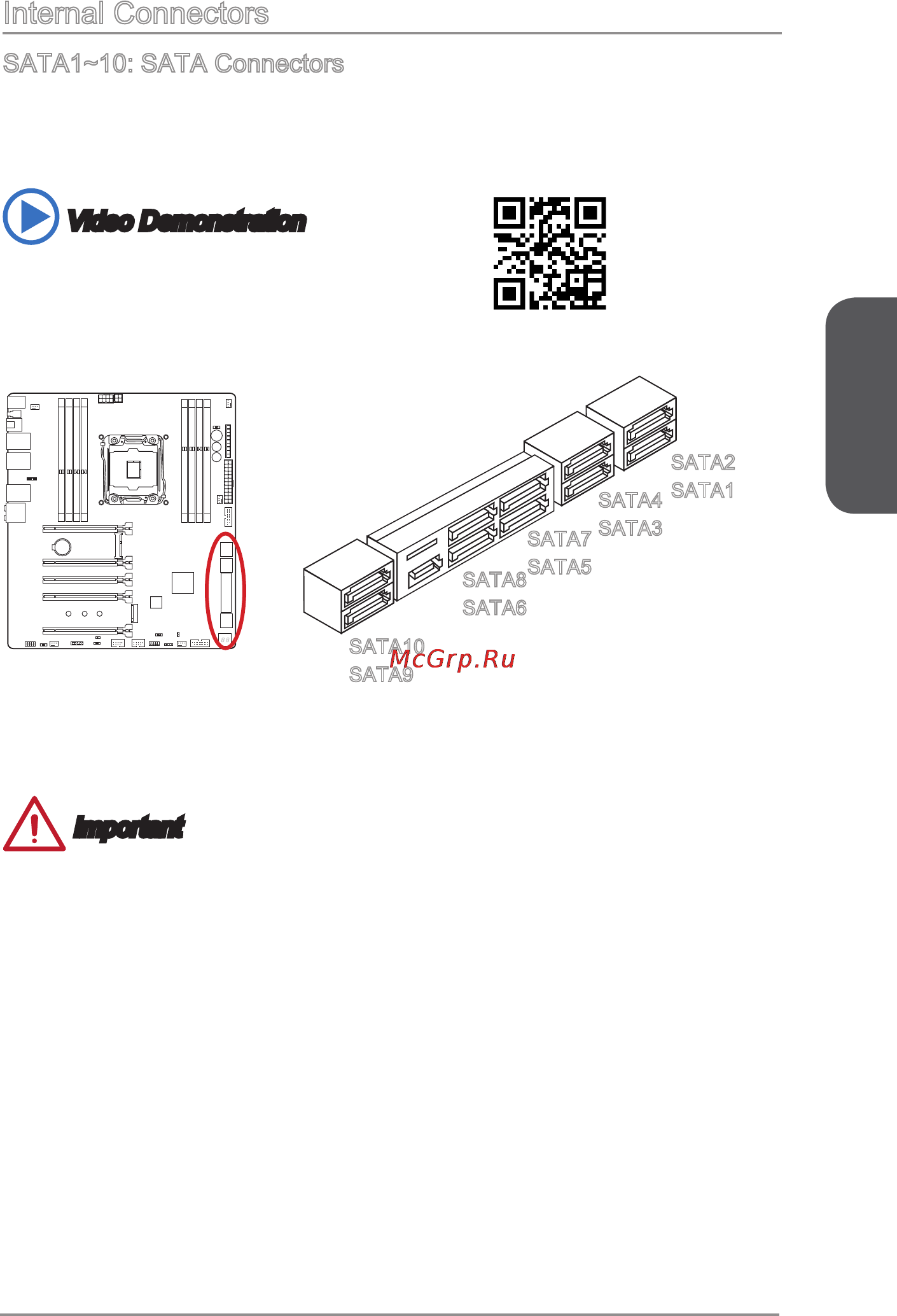 MSI x99a godlike gaming [35/236] Internal connectors