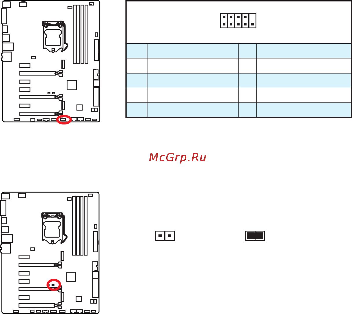 MSI z170a gaming m5 [33/180] Jcom1 serial port connector