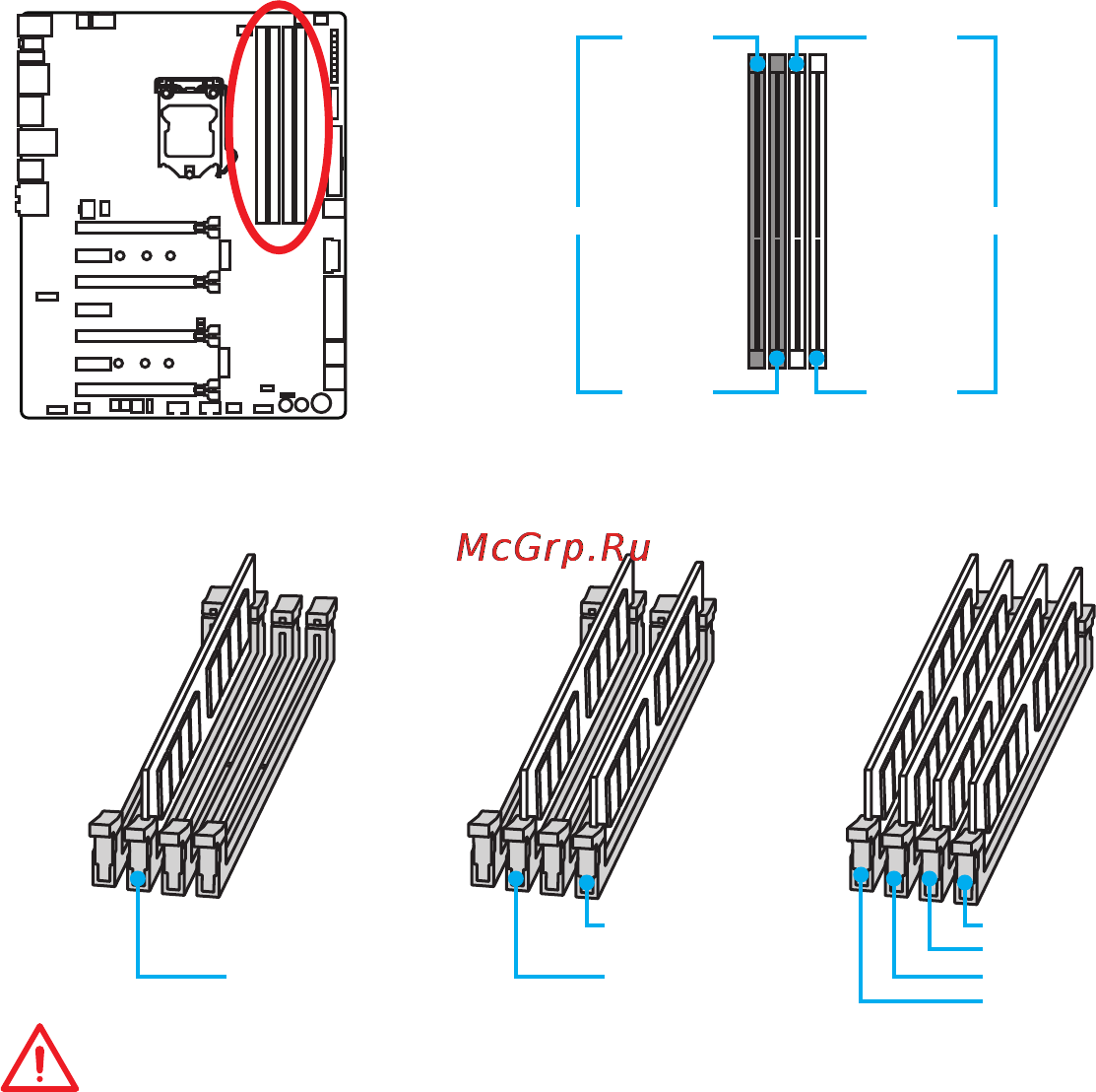 MSI z170a xpower gaming titanium edition [30/113] Memory module installation recommendation