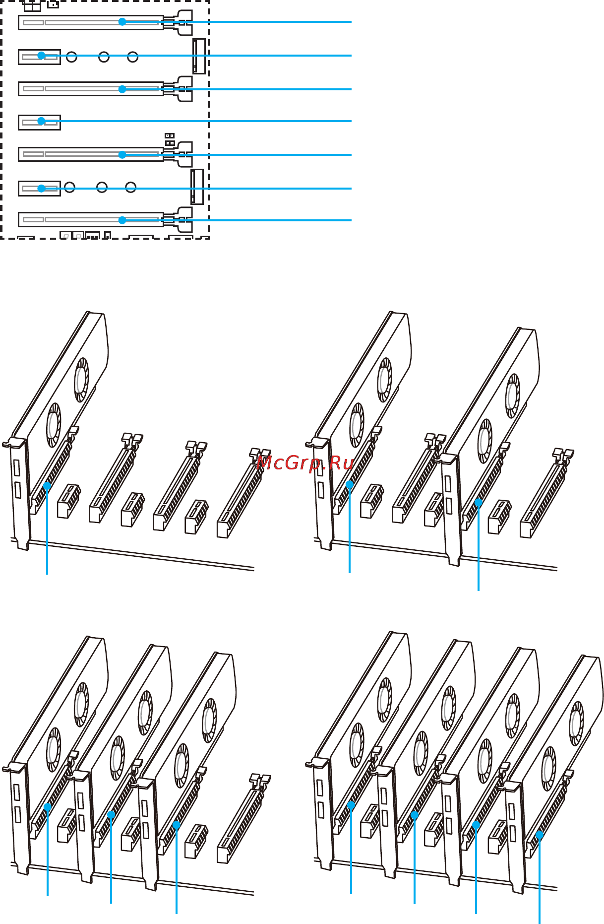MSI z170a xpower gaming titanium edition [31/113] Pci_e1 7 pcie expansion slots