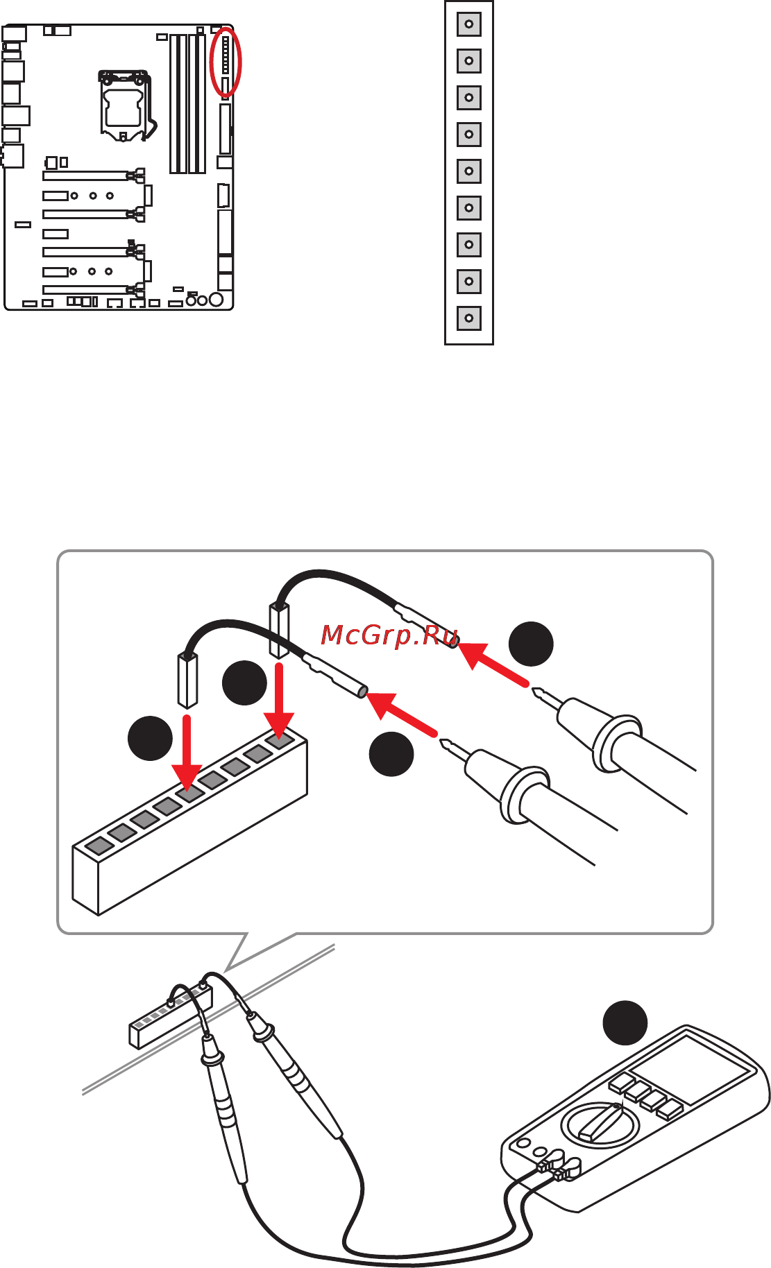MSI z170a xpower gaming titanium edition [42/113] Fv1 v check points connectors