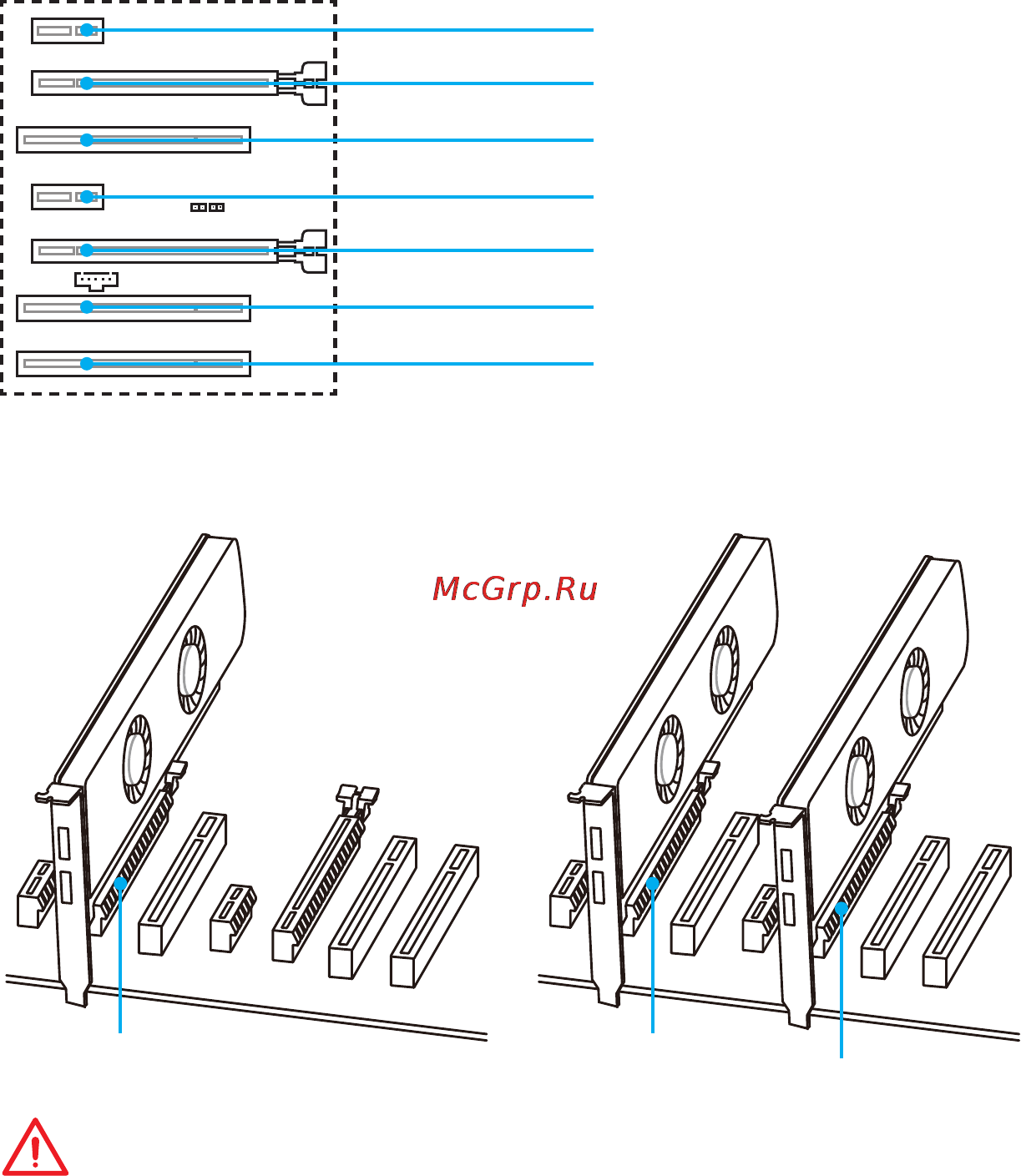MSI b150a gaming pro [23/148] Pci_e1 4 pci1 3 pcie and pci expansion slots