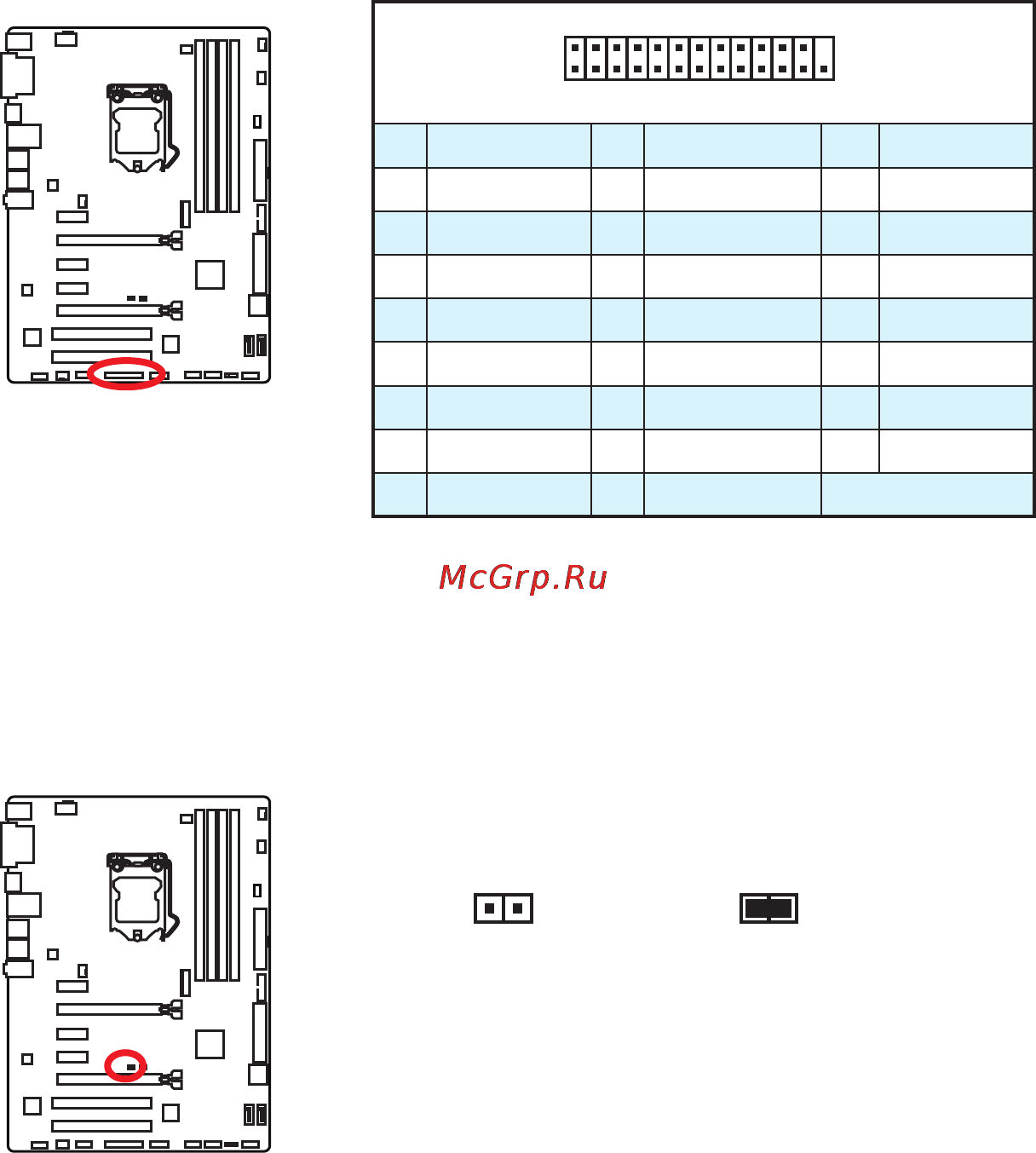 MSI b150 pc mate [34/80] Clear cmos reset bios