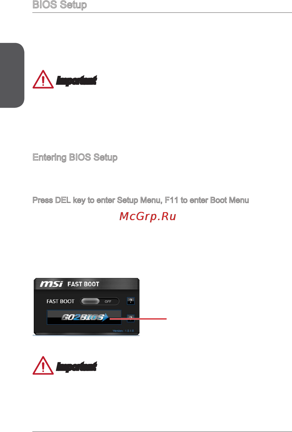 MSI n3150i eco [22/122] Important