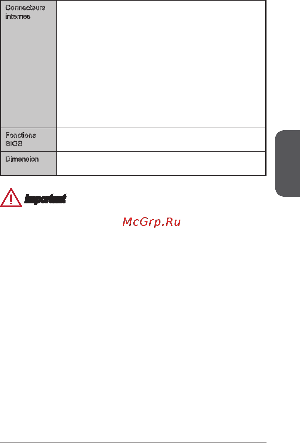 MSI n3150i eco [41/122] Important