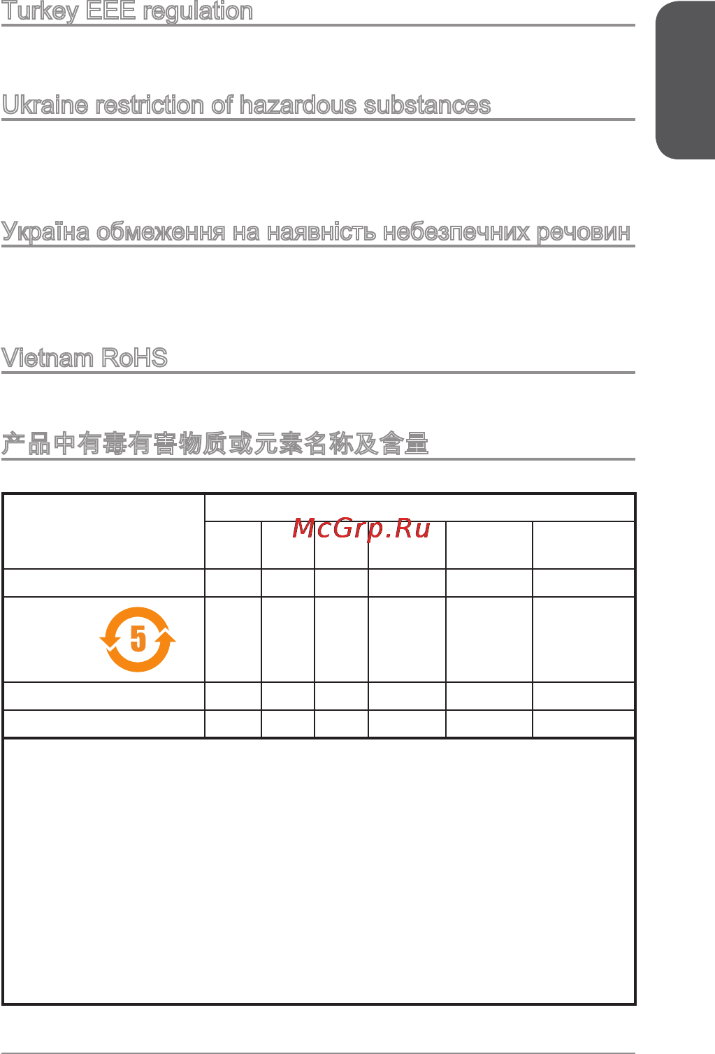 MSI n3150i eco [5/122] Turkey eee regulation