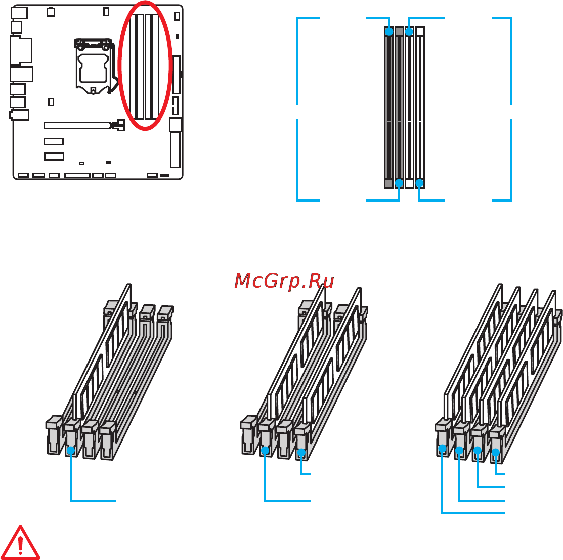 MSI b150m bazooka [20/124] Dimm slots