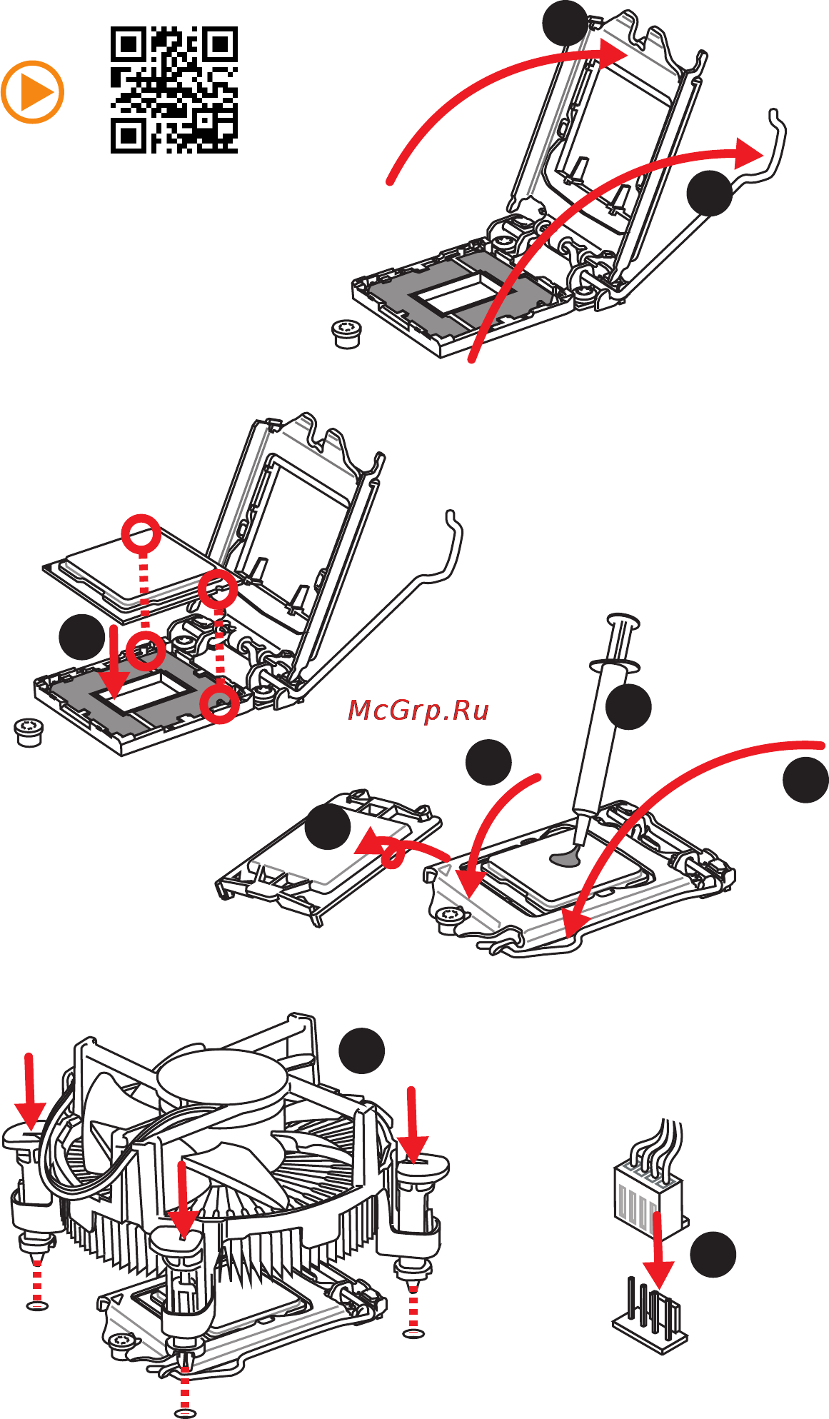 MSI z170-a pro [2/150] Installing a processor installation des prozessors installer un processeur установка процессора