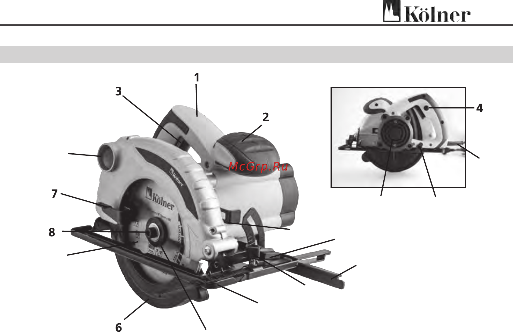 Kolner KCS 160/1300 [7/13] Составные части