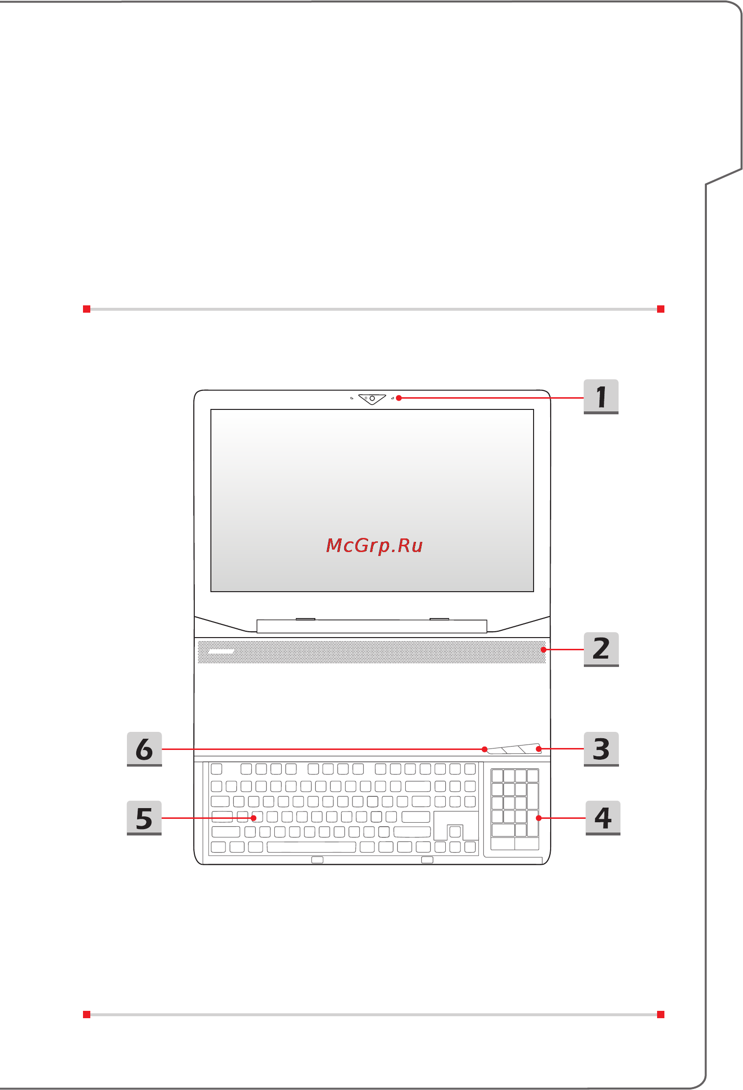 MSI gt80s 6qe-018ru titan sli, 9s7-181412-018 [13/66] Вид сверху в открытом состоянии