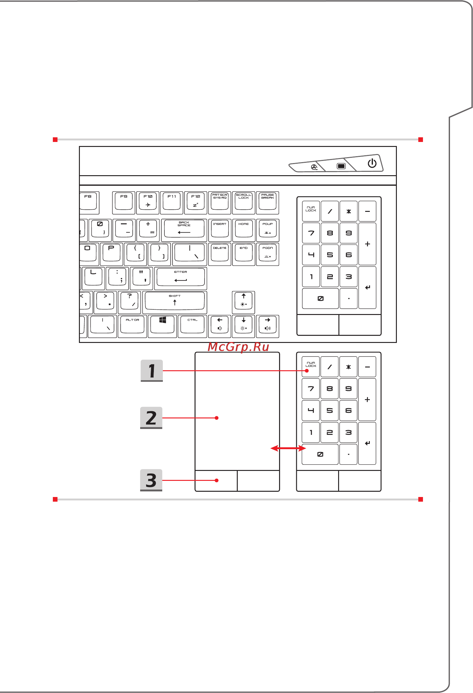 MSI gt80s 6qe-018ru titan sli, 9s7-181412-018 [27/66] Использование тачпад