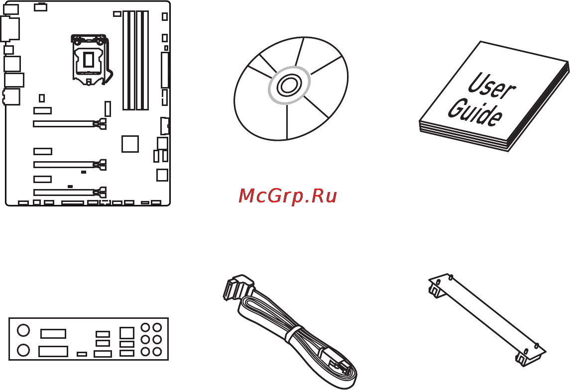 MSI z170a sli plus Инструкция по эксплуатации онлайн