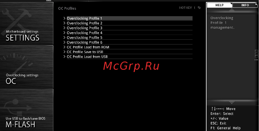 MSI z170a sli plus [61/84] Oc profile