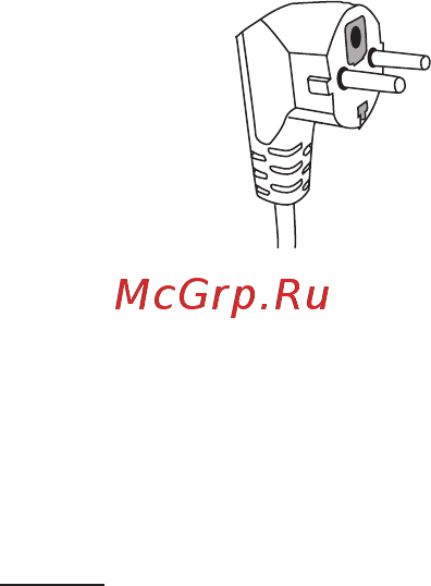 Weissgauff HMT-552 [6/24] Подключение к электросети вилка и розетка