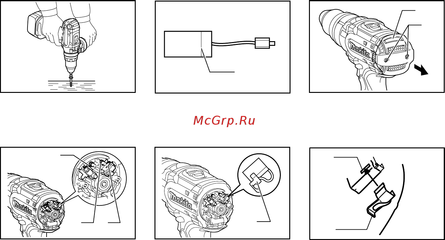Makita ddf444rfe Инструкция по эксплуатации онлайн [3/52] 159573