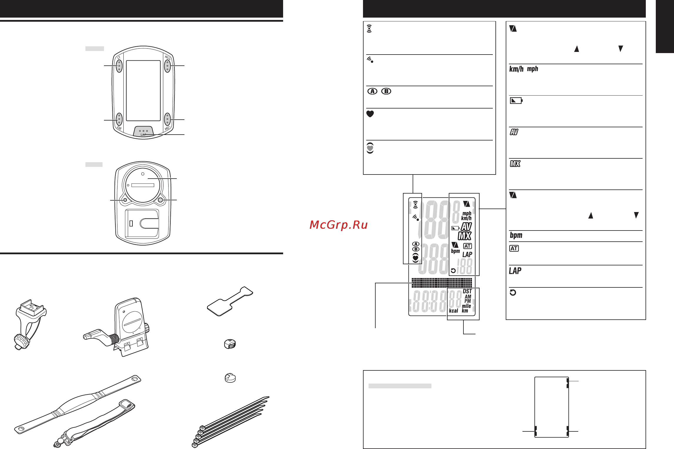 Cat Eye V3 (CC-TR300TW) [3/23] Description of computer and its parts