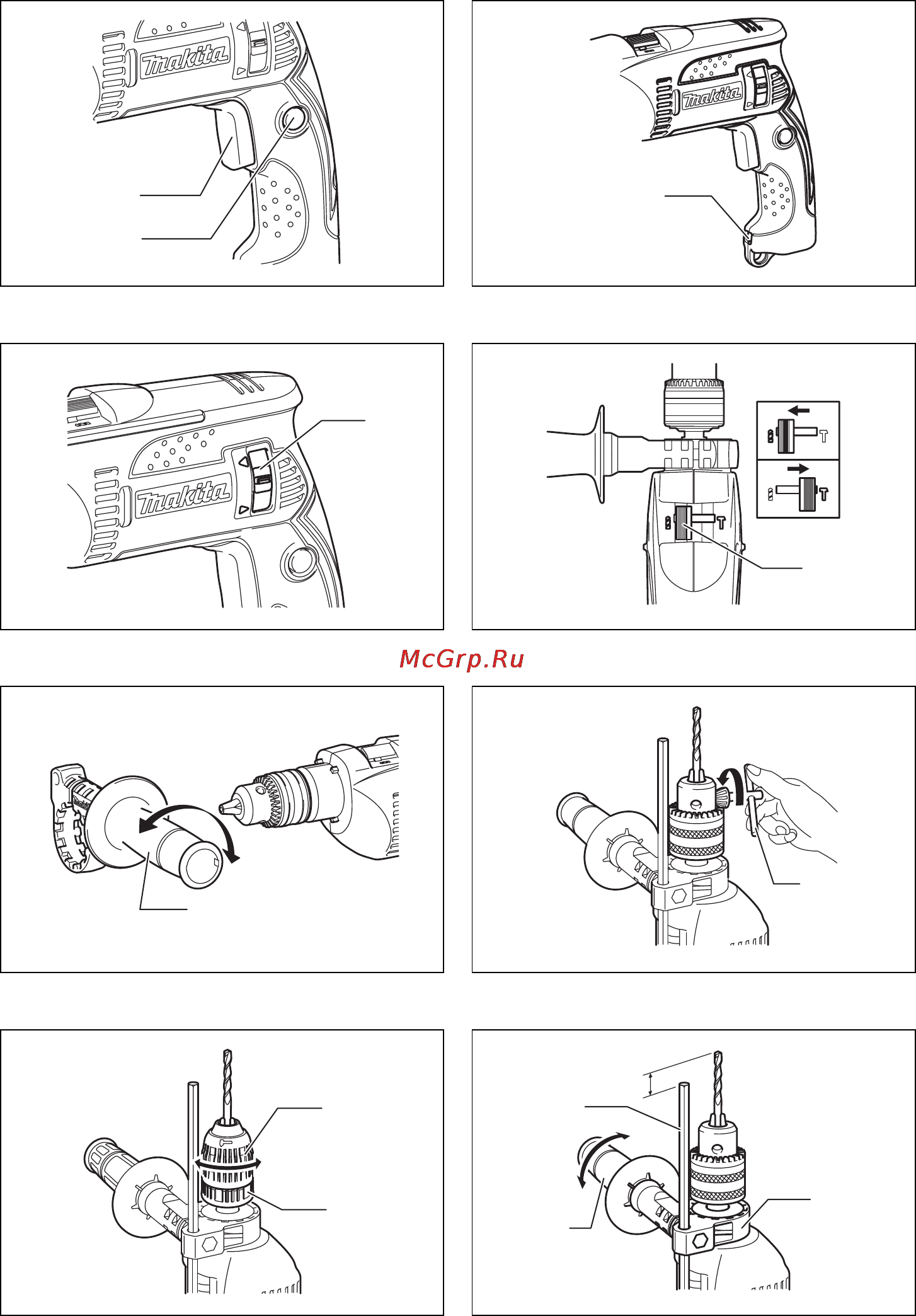 Makita HP1641F Инструкция по эксплуатации онлайн [2/36] 159748