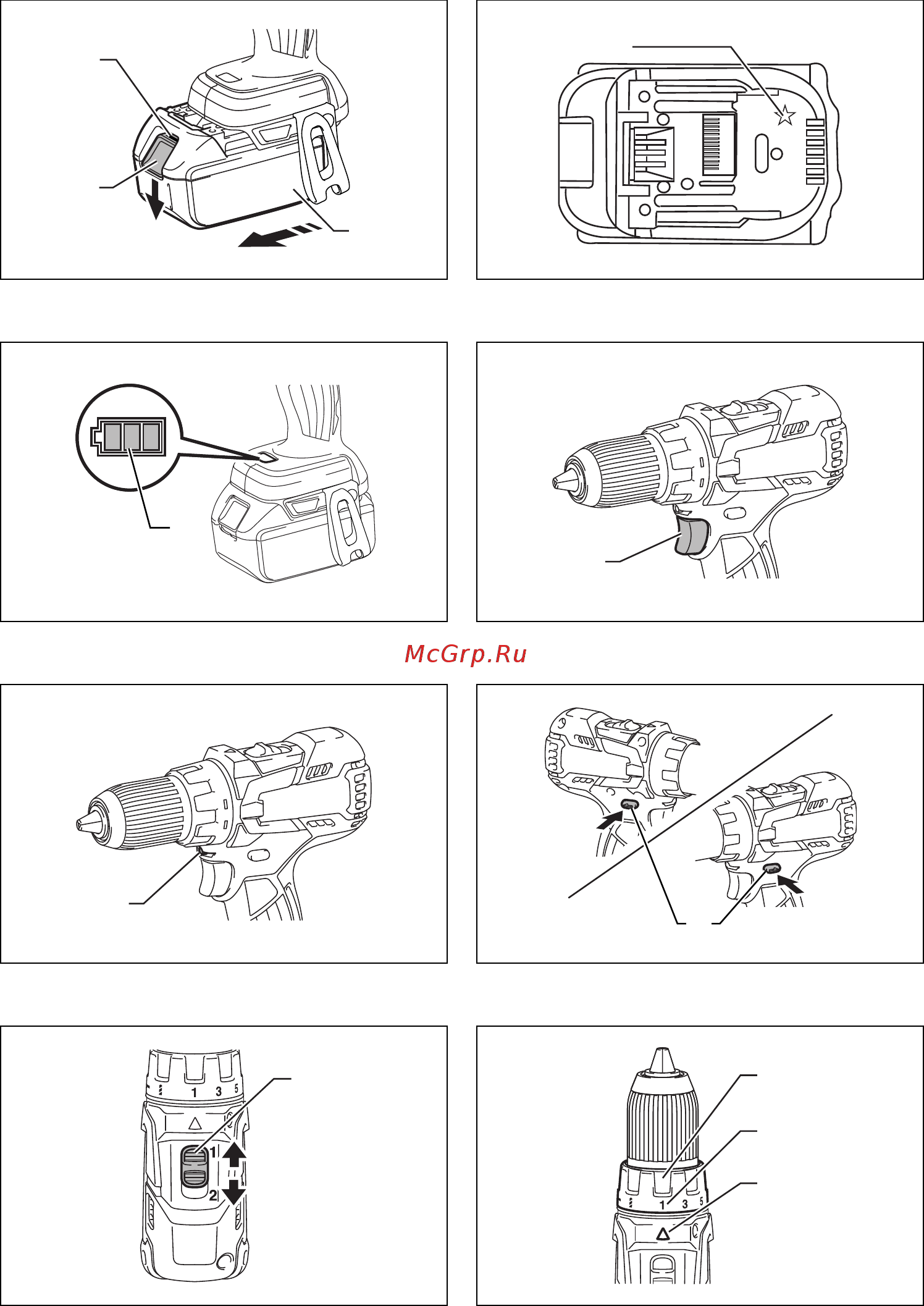 Makita ddf480rme Инструкция по эксплуатации онлайн [2/60] 159678