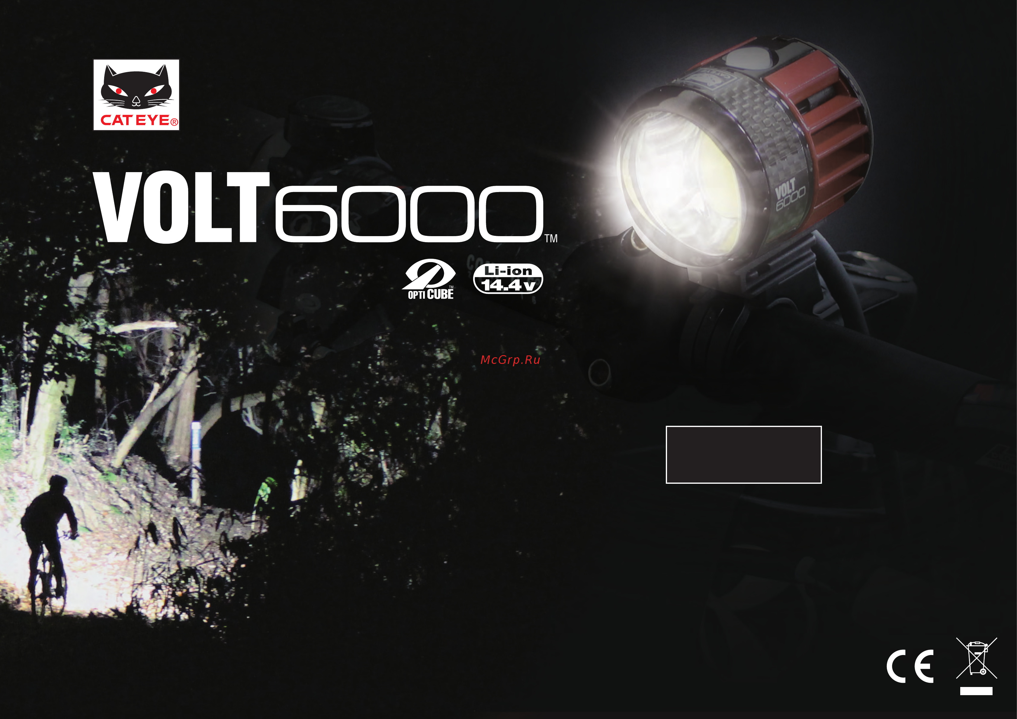 Cat Eye VOLT6000 (HL-EL6000RC) Инструкция по эксплуатации онлайн