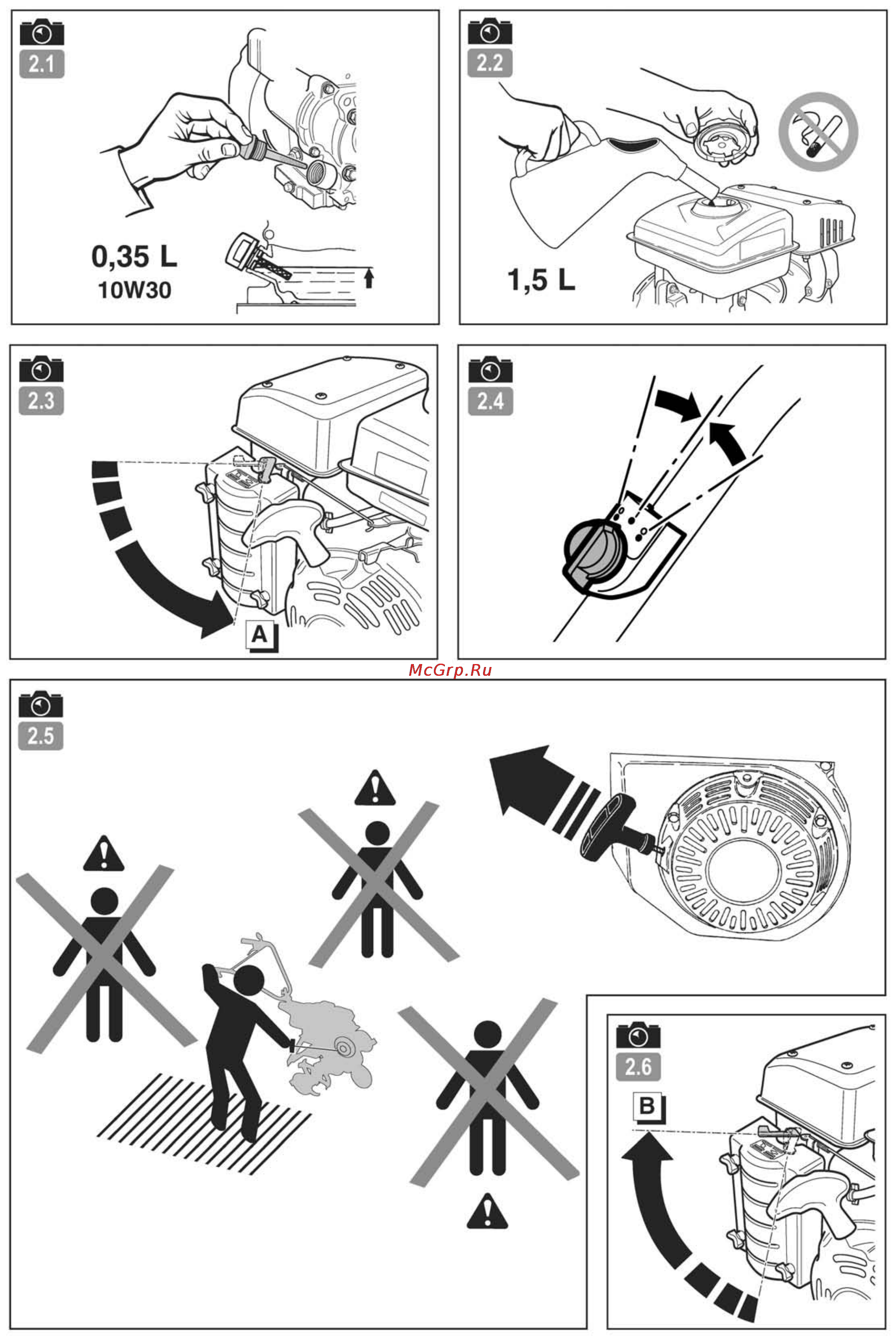 McCulloch mft44 154 (9666493-01) Инструкция по эксплуатации онлайн [6/48] 159823