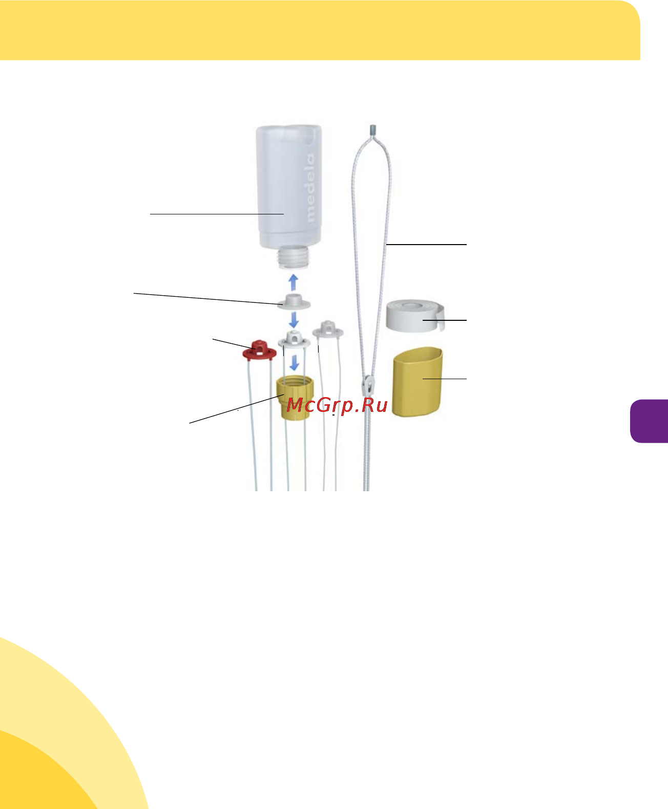 Medela sns имитация грудного вскармливания [117/220] Informações de segurança importantes