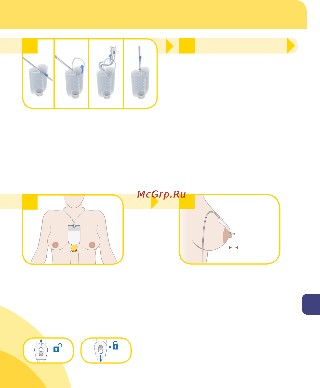 Medela sns имитация грудного вскармливания Инструкция по эксплуатации онлайн [195/220] 159837