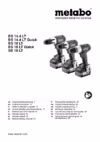 Metabo sb 18 lt (602103510) Инструкция по эксплуатации