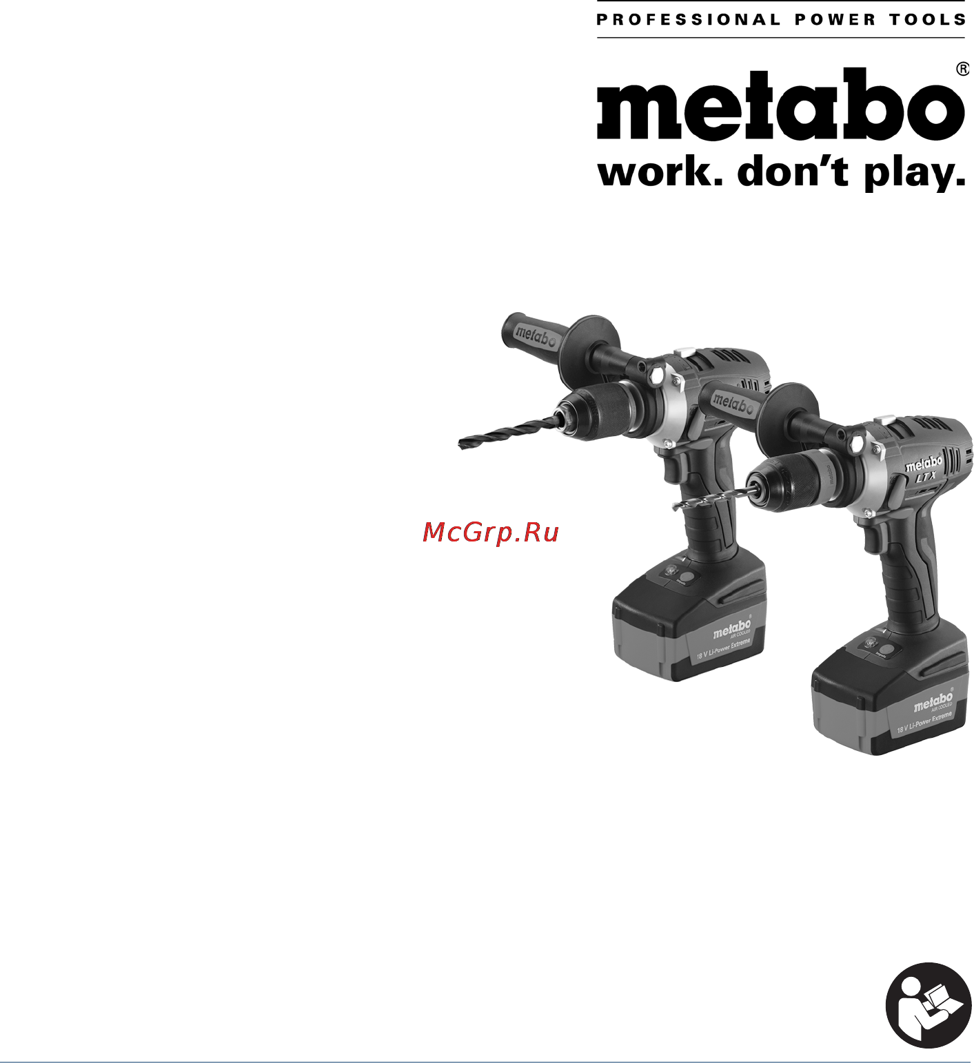 Metabo bs 18 ltx impuls (602191650) Инструкция по эксплуатации онлайн