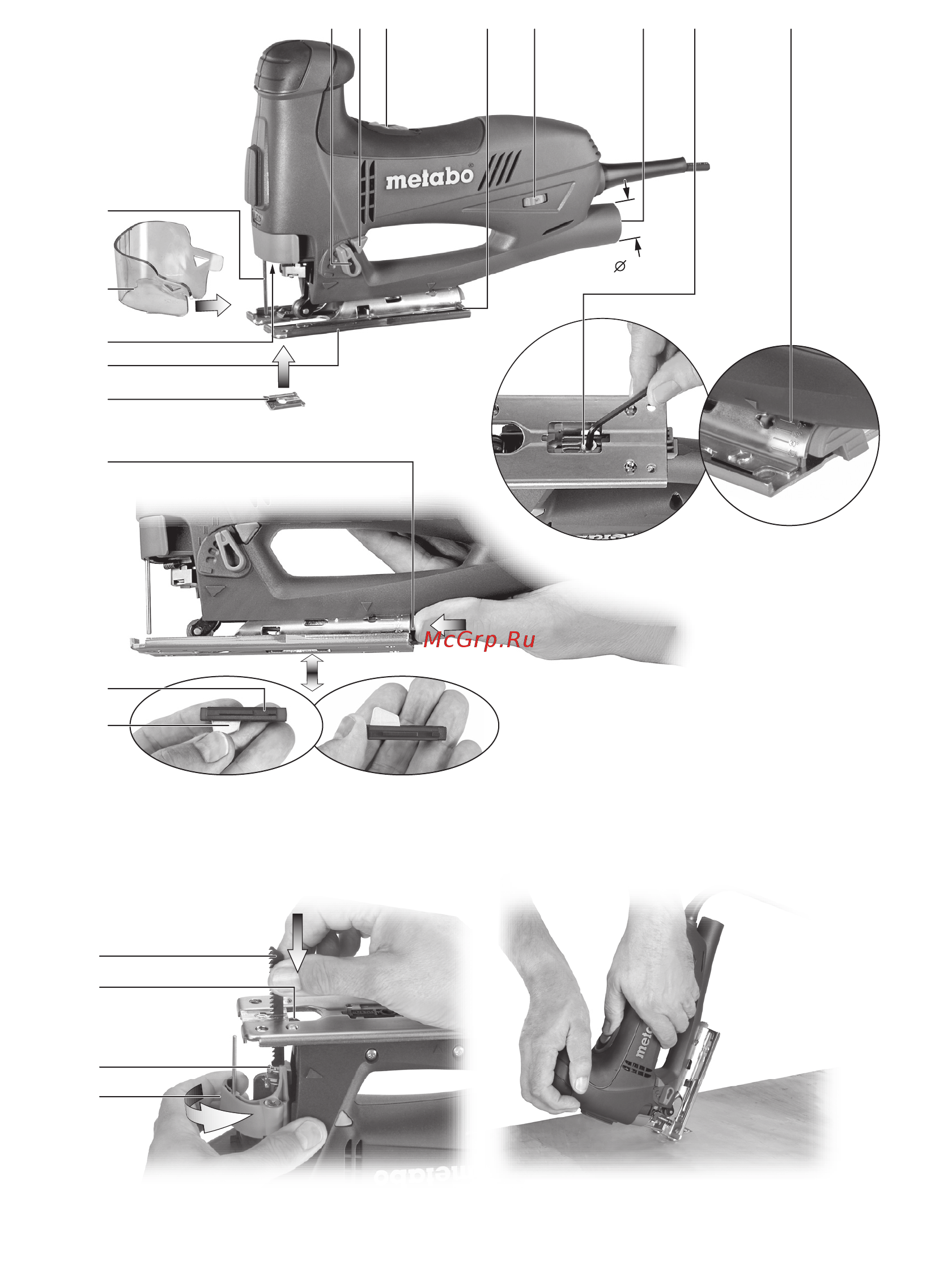 Metabo ste 90 scs (601042500) Инструкция по эксплуатации онлайн [2/68] 159960