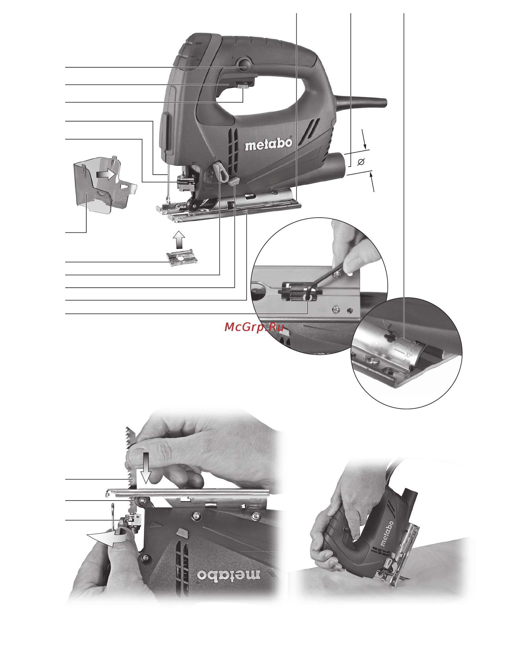 Metabo steb 70 quick (601040000) Инструкция по эксплуатации онлайн [2/68] 159962