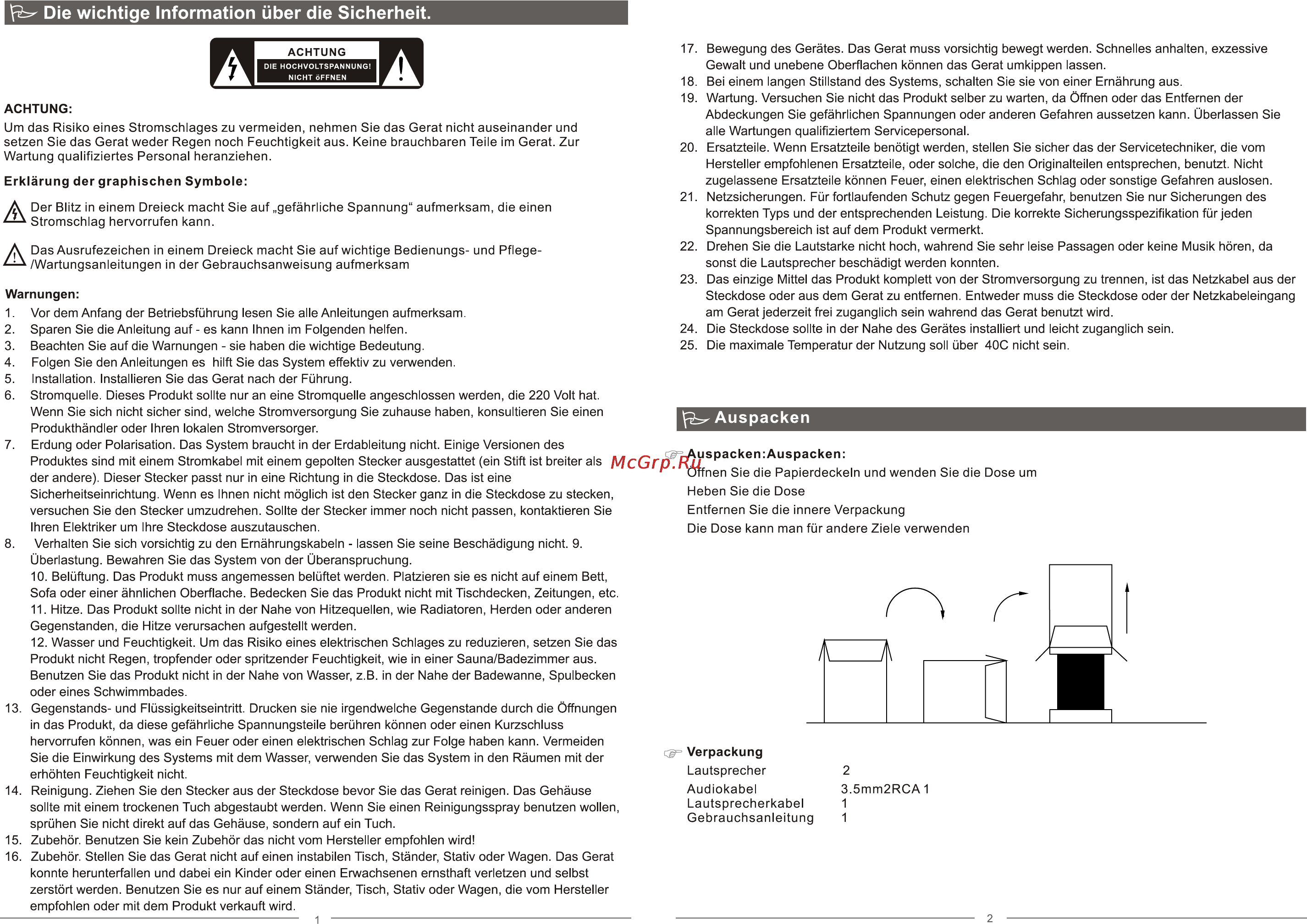 Microlab SOLO-15 [10/16] De 1 2