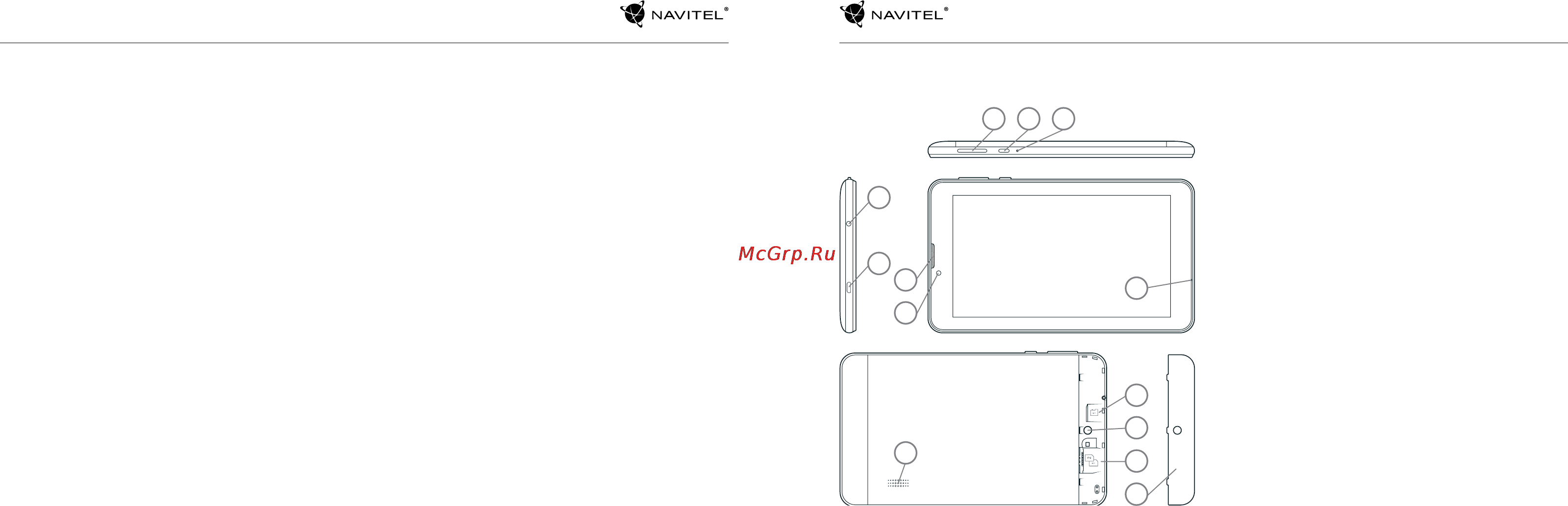 Navitel a730, [2/7] Внешний вид прибора