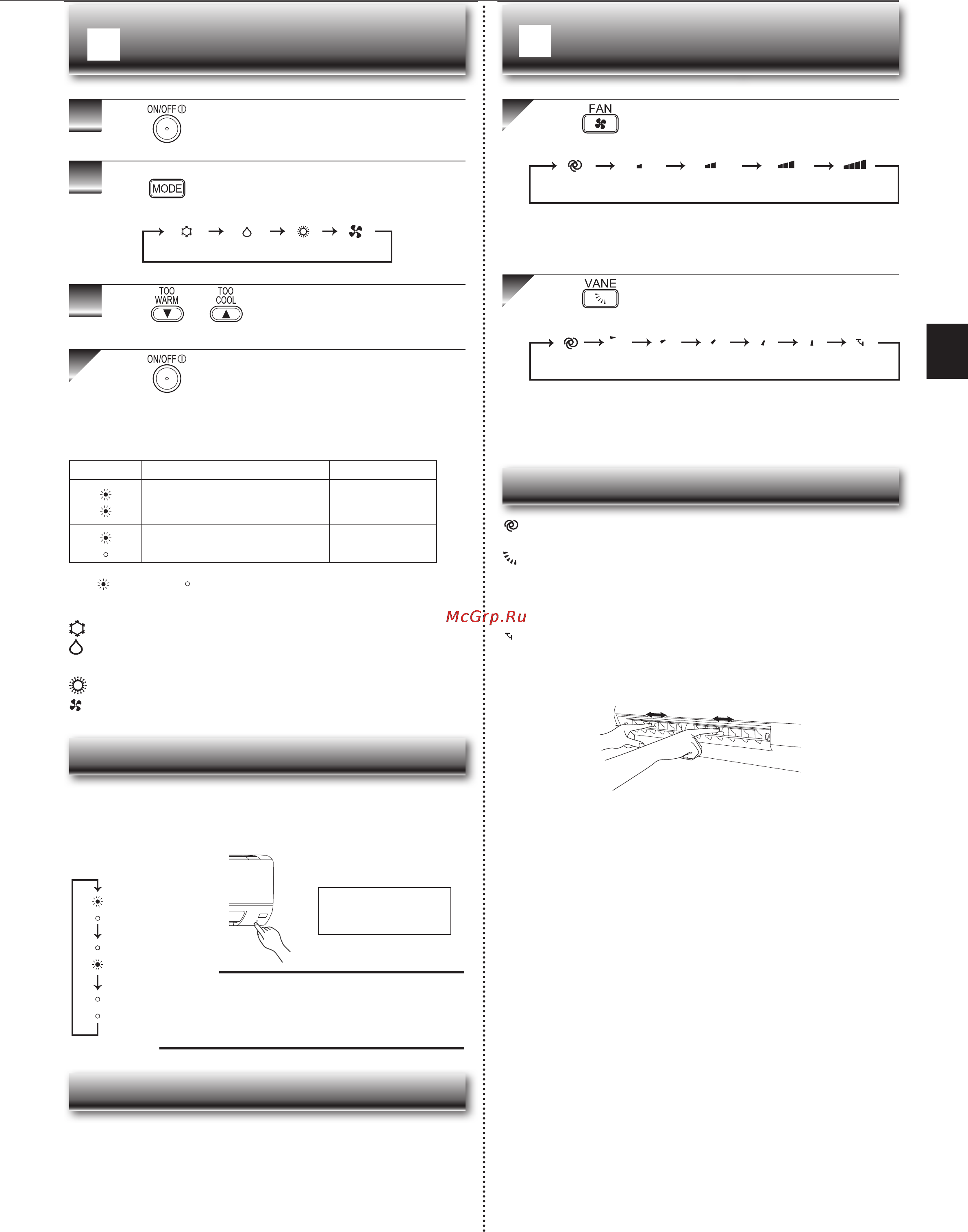 Mitsubishi electric msz-hj35va/muz-hj35va [5/24] Press or to set the temperature each press raises or lowers the temperature by 1 c