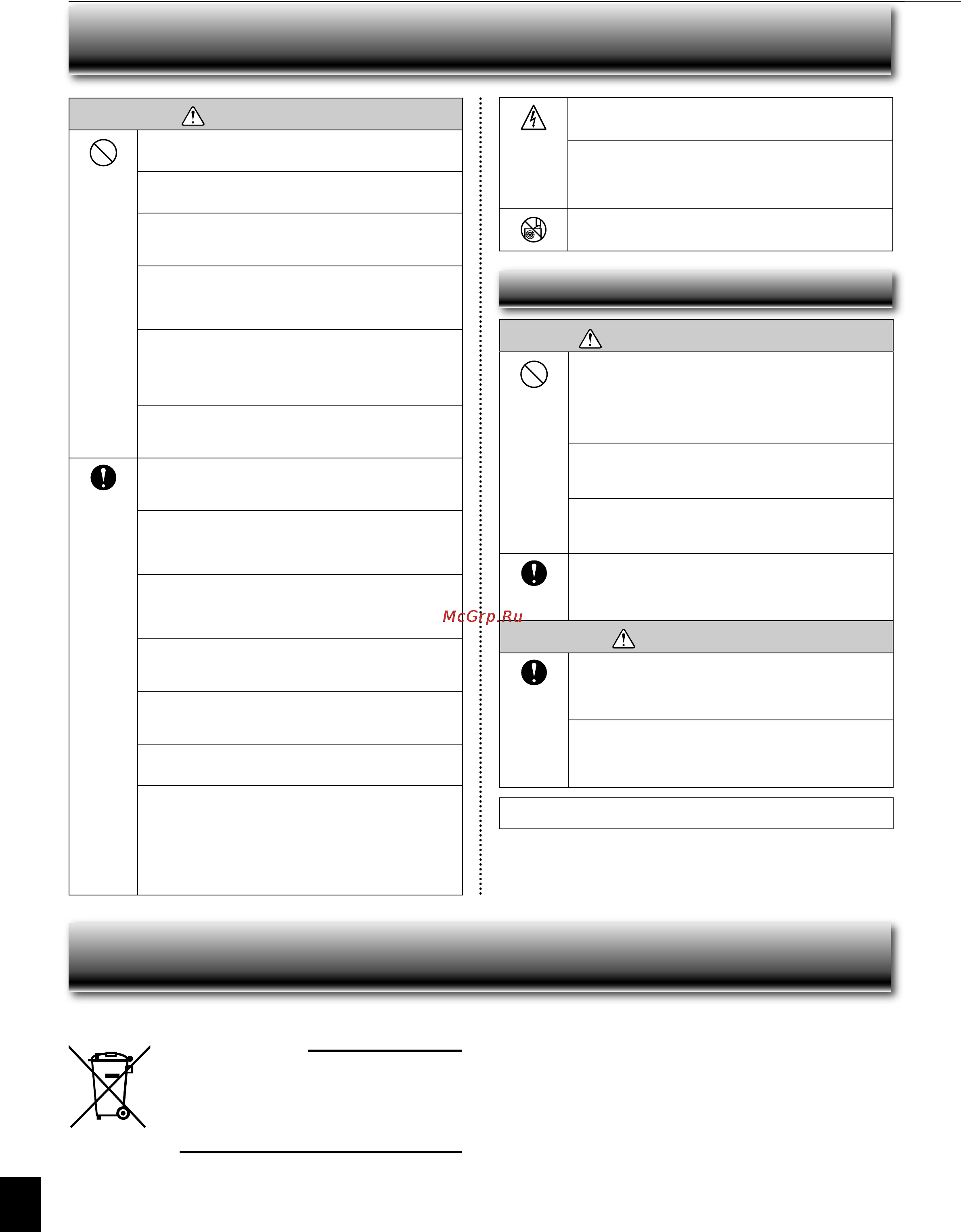 Mitsubishi Electric MSC-GE25 VB [3/11] Еры предосторожности