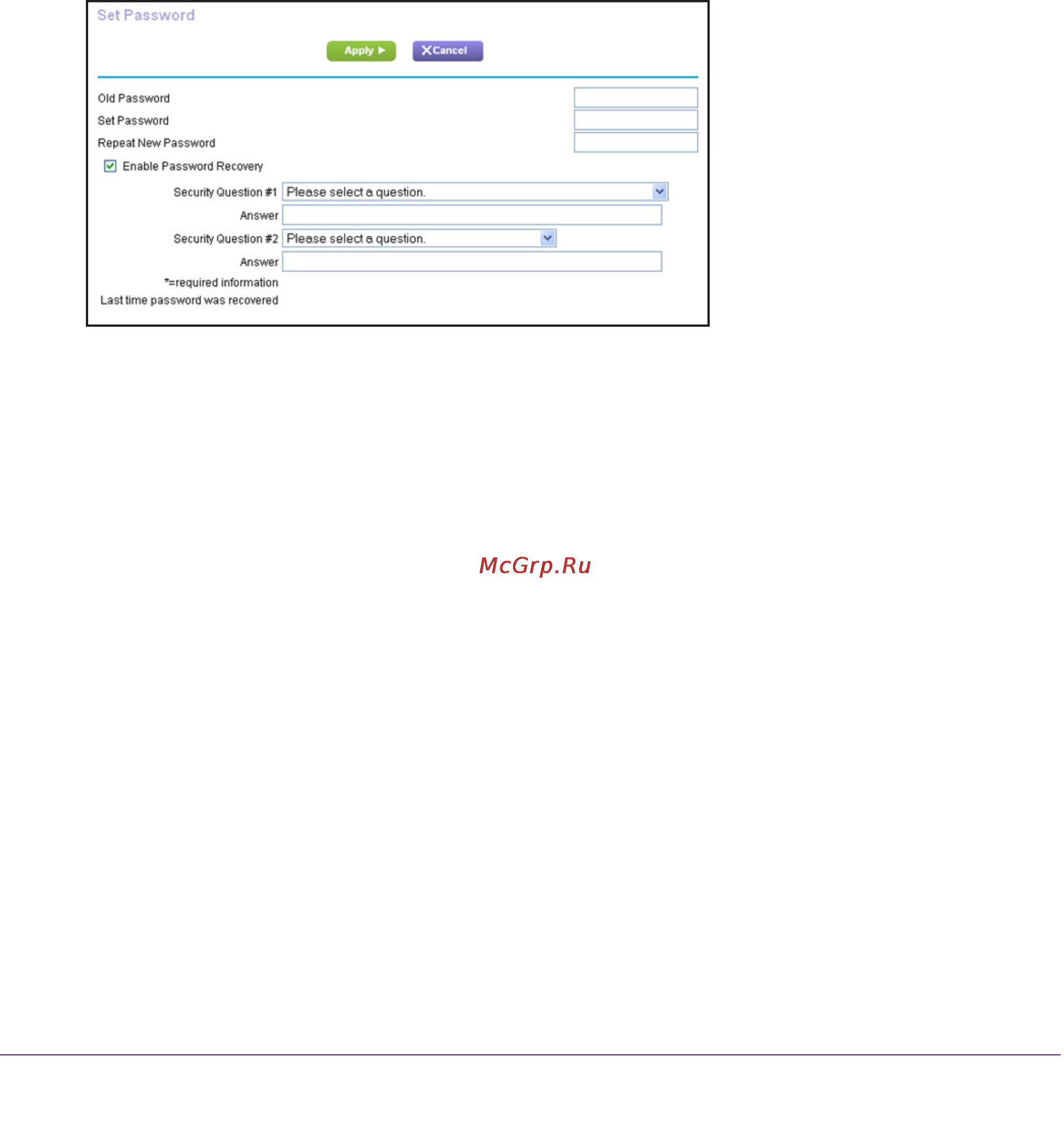 Netgear r7000-100pes nighthawk [132/176] Recover the admin password