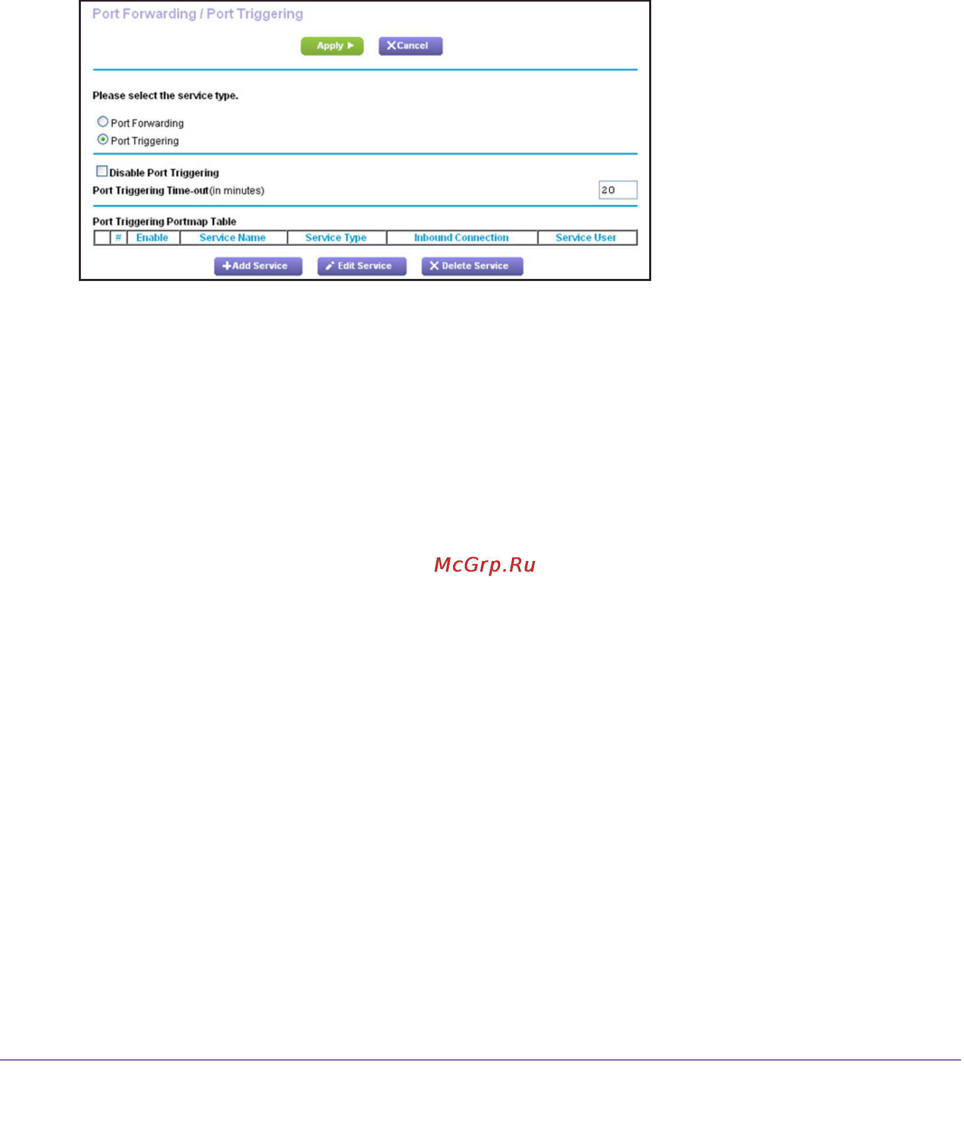 Netgear r7000-100pes nighthawk [162/176] Application example port triggering for internet relay chat