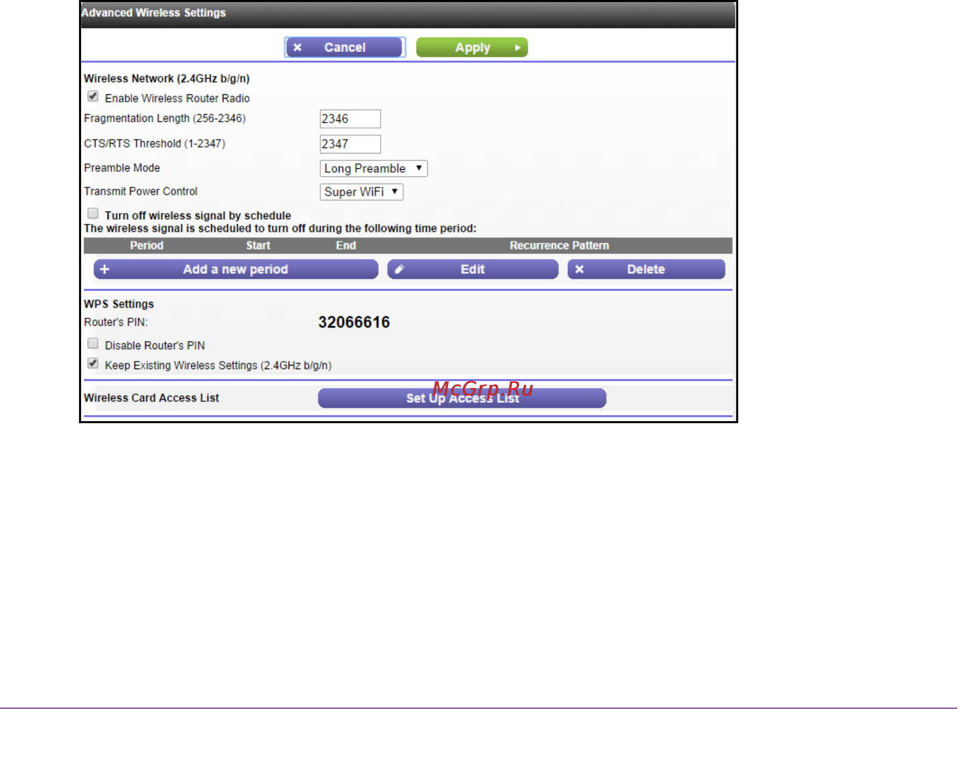 Netgear wnr614-100ins [38/78] Control the wireless radio
