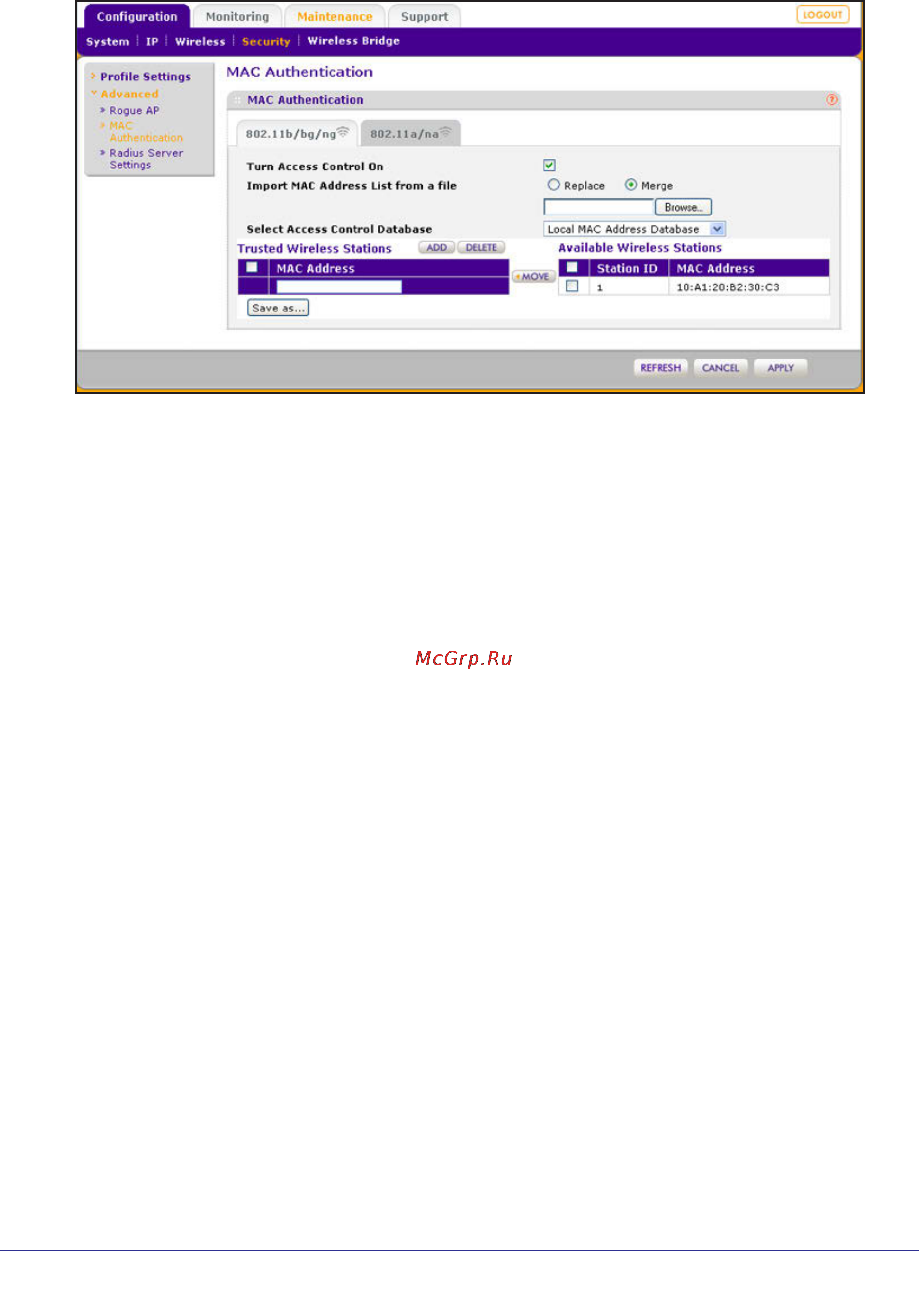 Netgear wndap360-100pes Инструкция по эксплуатации онлайн [54/133] 160240